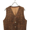 VINTAGE SUEDE VEST/M