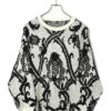 VINTAGE PATTERN SWEATER/L