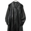 VINTAGE LEATHER COAT/M