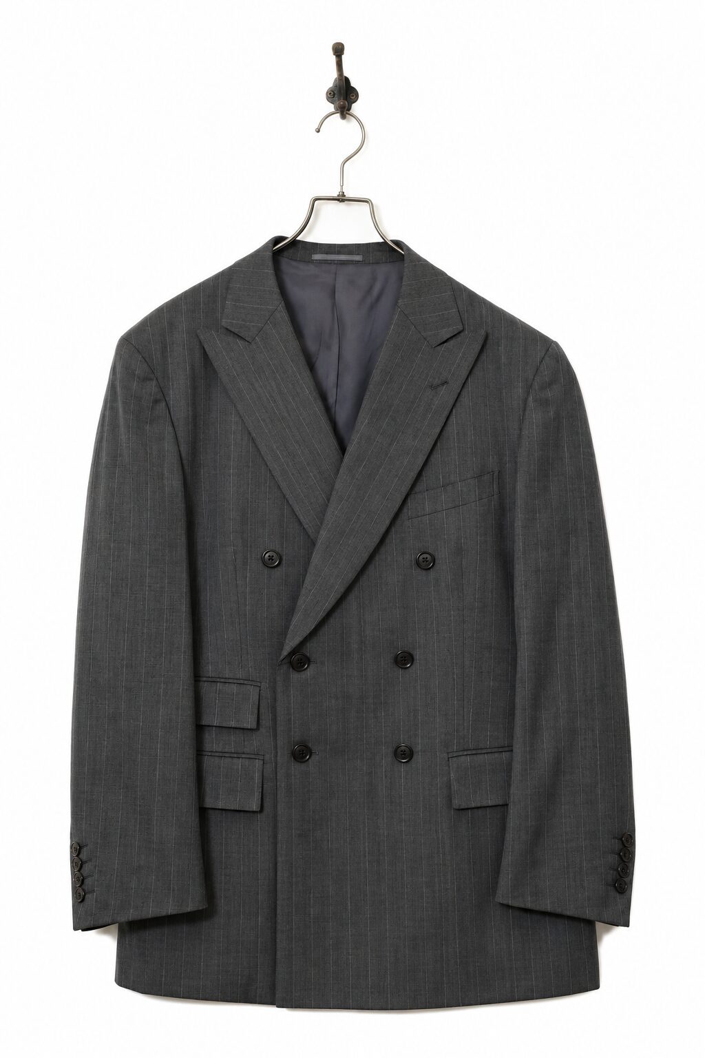VINTAGE DOUBLE TAILORED JACKET/L