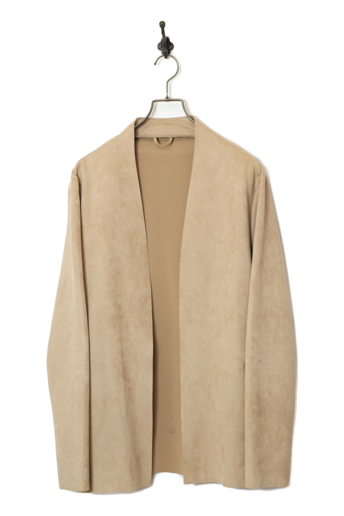 VINTAGE SUEDE CARDIGAN/M