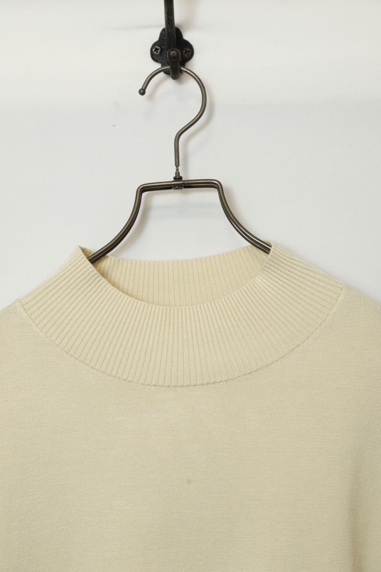 Alternative view of VINTAGE MOCK NECK KNIT SWEATER/L