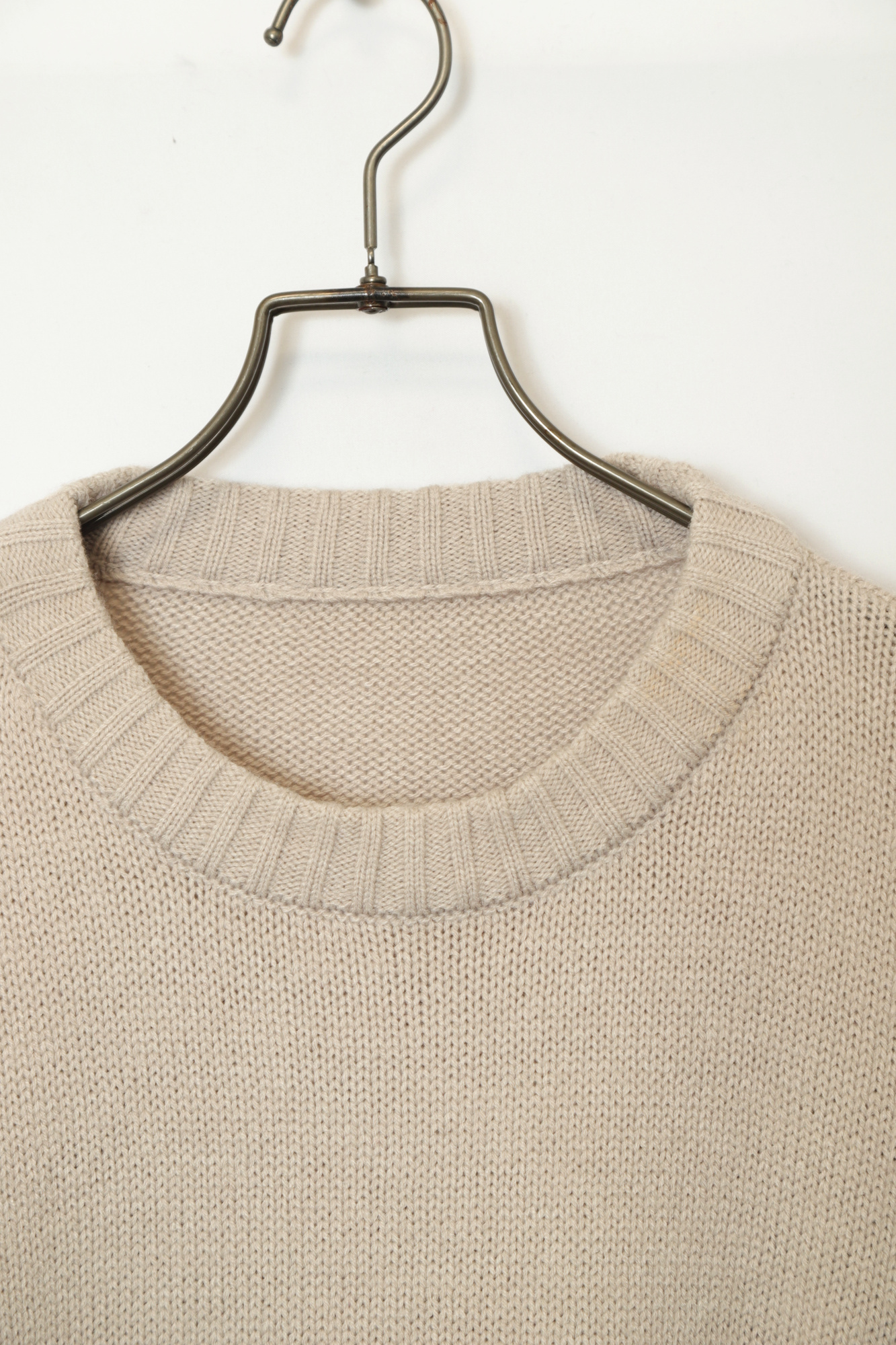 Alternative view of VINTAGE SHORT KNIT SWEATER/L