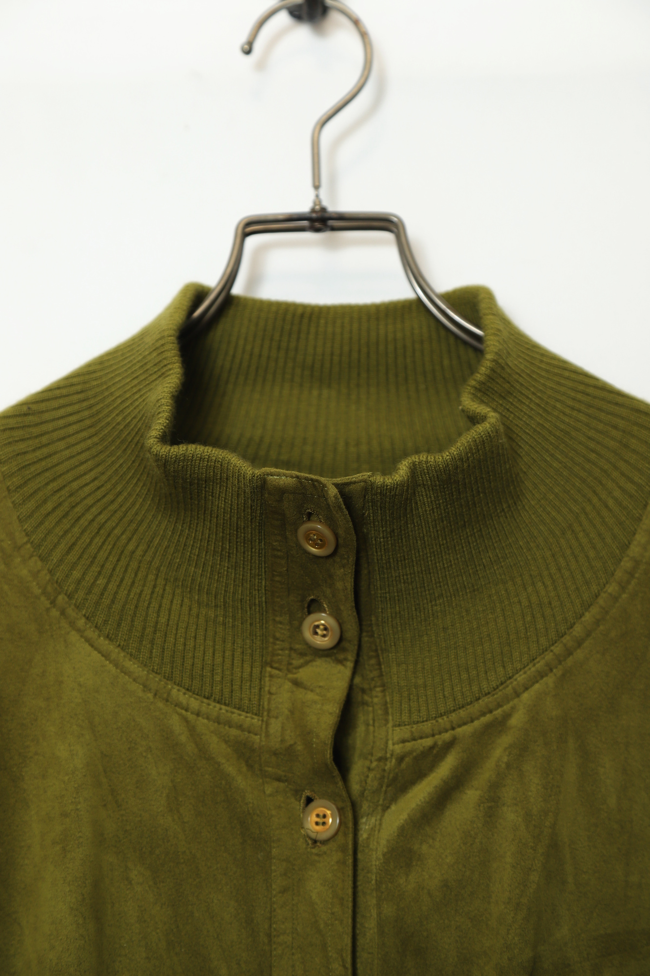 Alternative view of VINTAGE SUEDE BOMBER JACKET/L