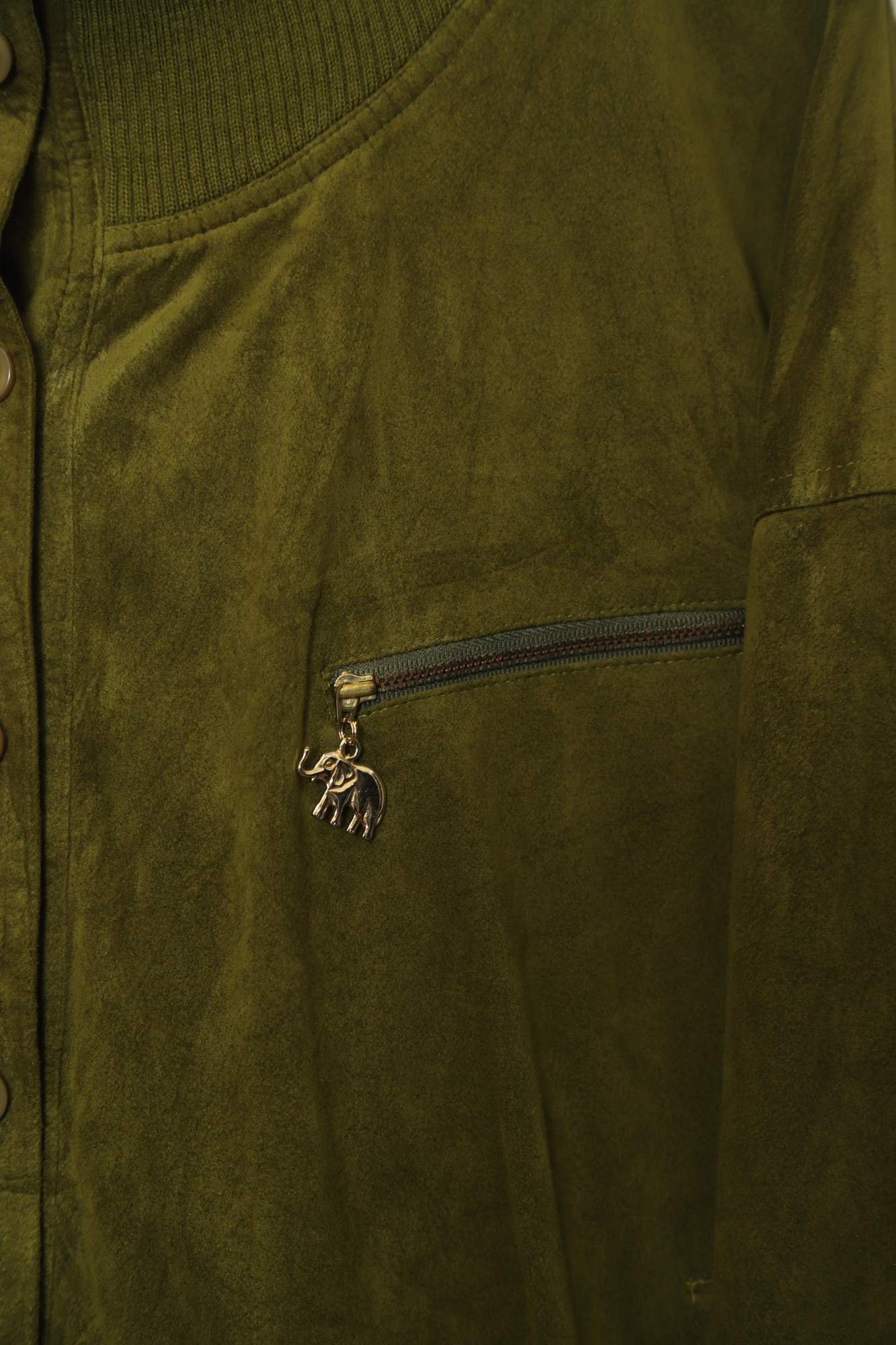 VINTAGE SUEDE BOMBER JACKET/L - 画像 (3)