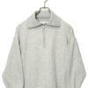 VINTAGE ZIP-UP PULL-OVER SWEAT SHIRT/M