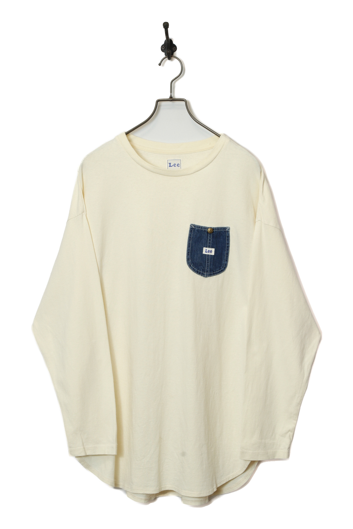 USED LEE LOGO LONG SLEEVE T-SHIRT/F