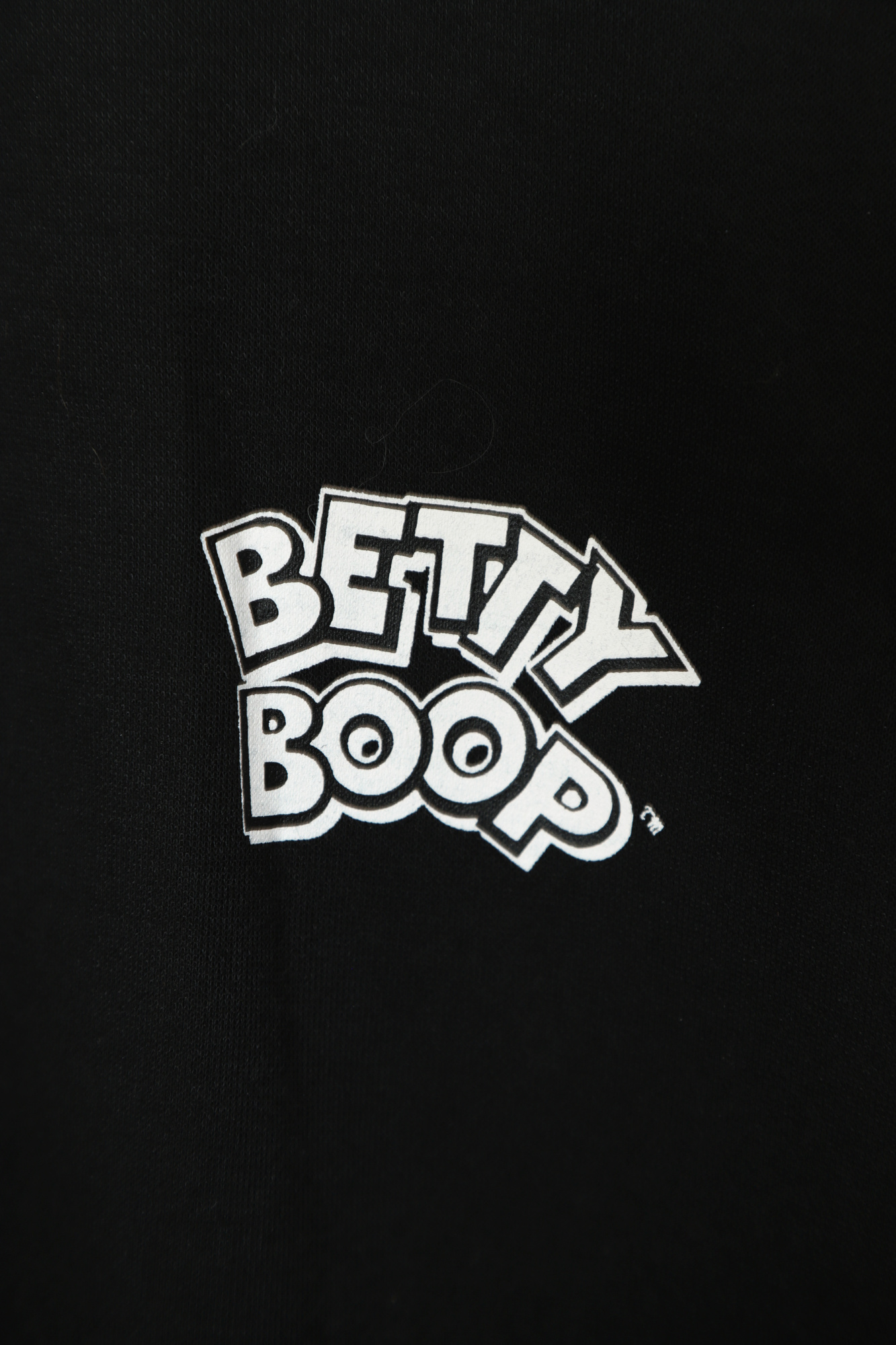 USED BETTY BOOP PRINTED T-SHIRT/LL - 画像 (4)