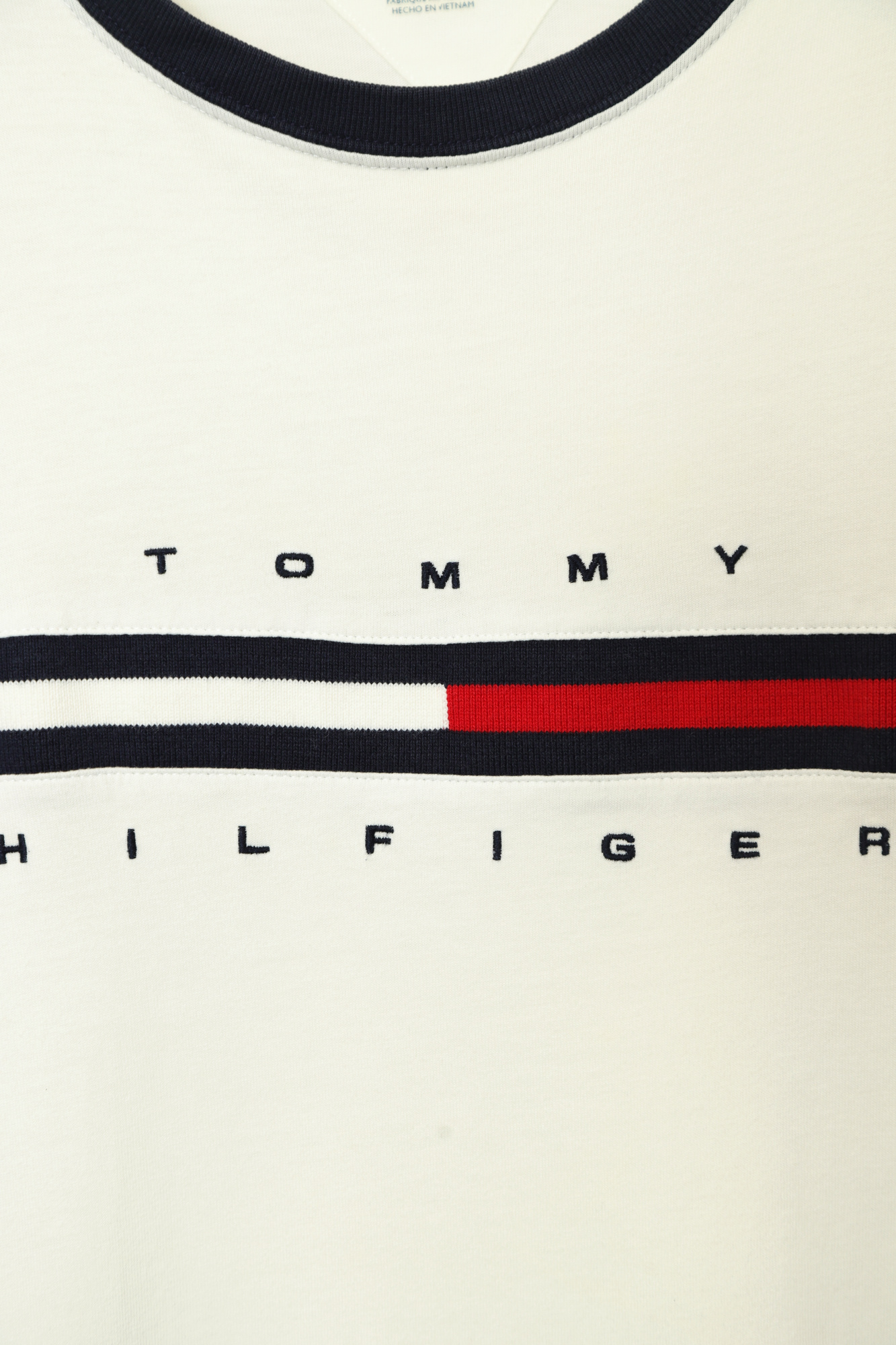 USED TOMMY HILFIGER LOGO T-SHIRT/M - 画像 (4)