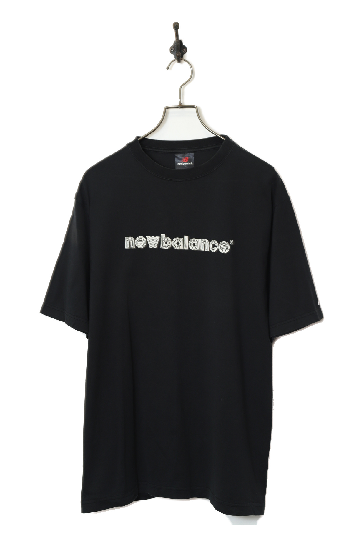 USED NEW BALANCE LOGO T-SHIRT/L