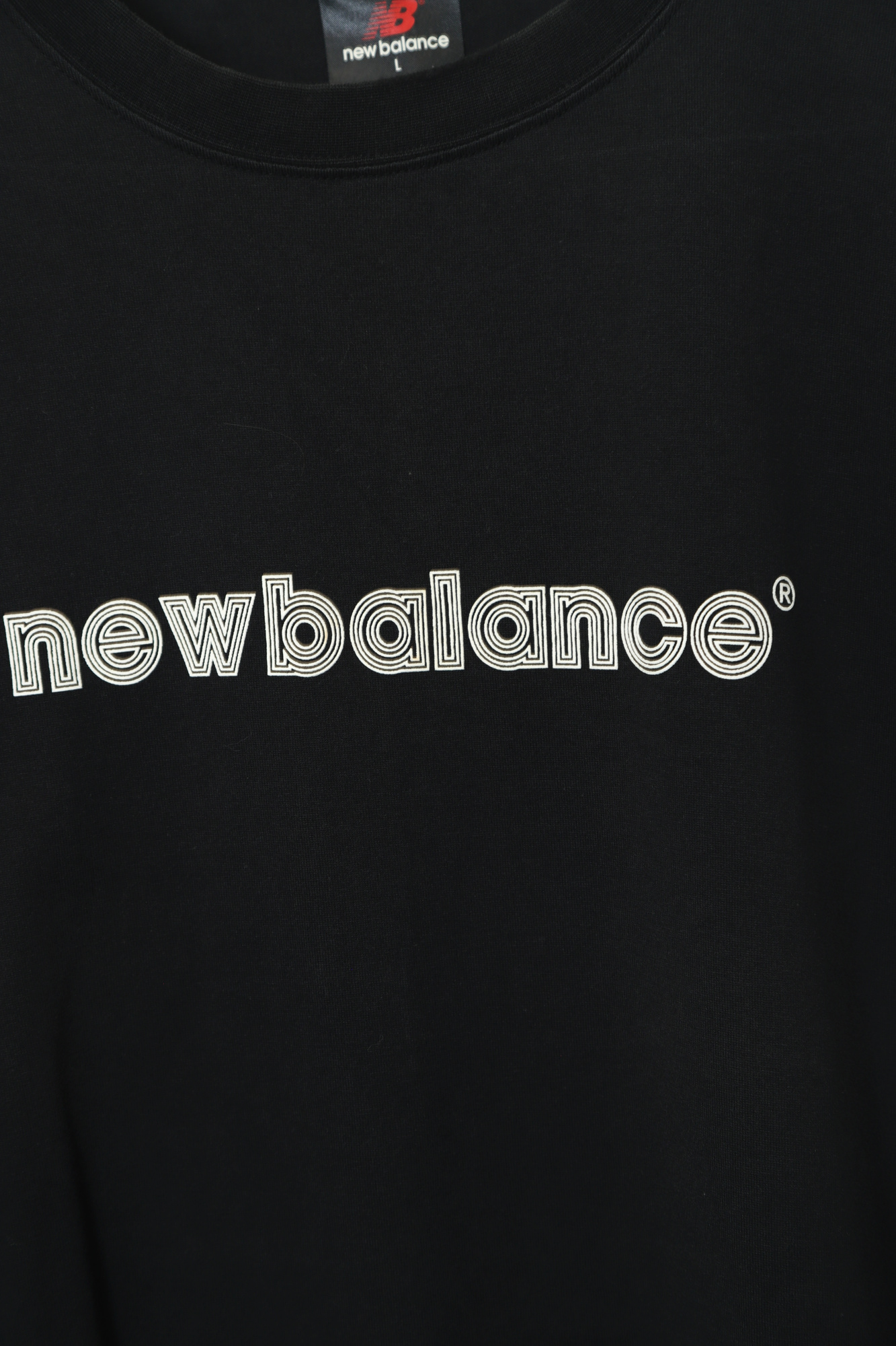 USED NEW BALANCE LOGO T-SHIRT/L - 画像 (4)