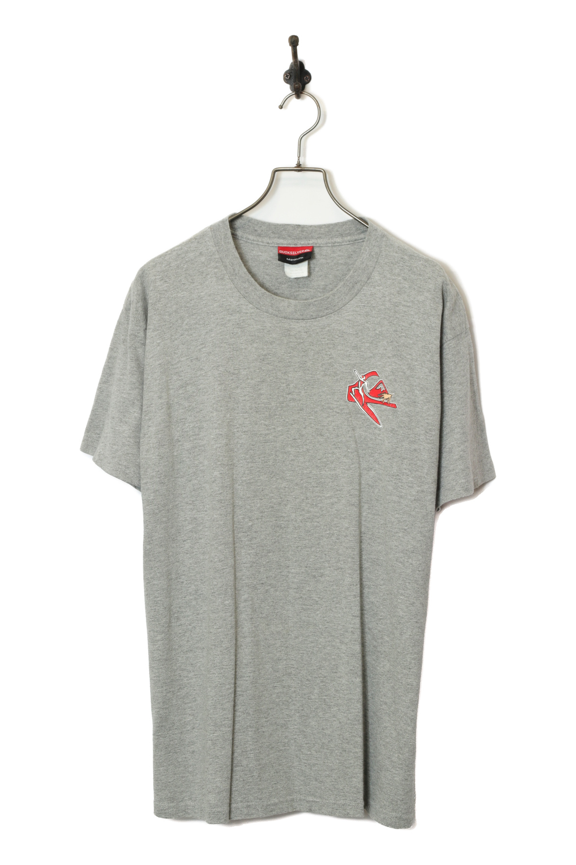 USED QUIKSILVER PRINTED T-SHIRT/M