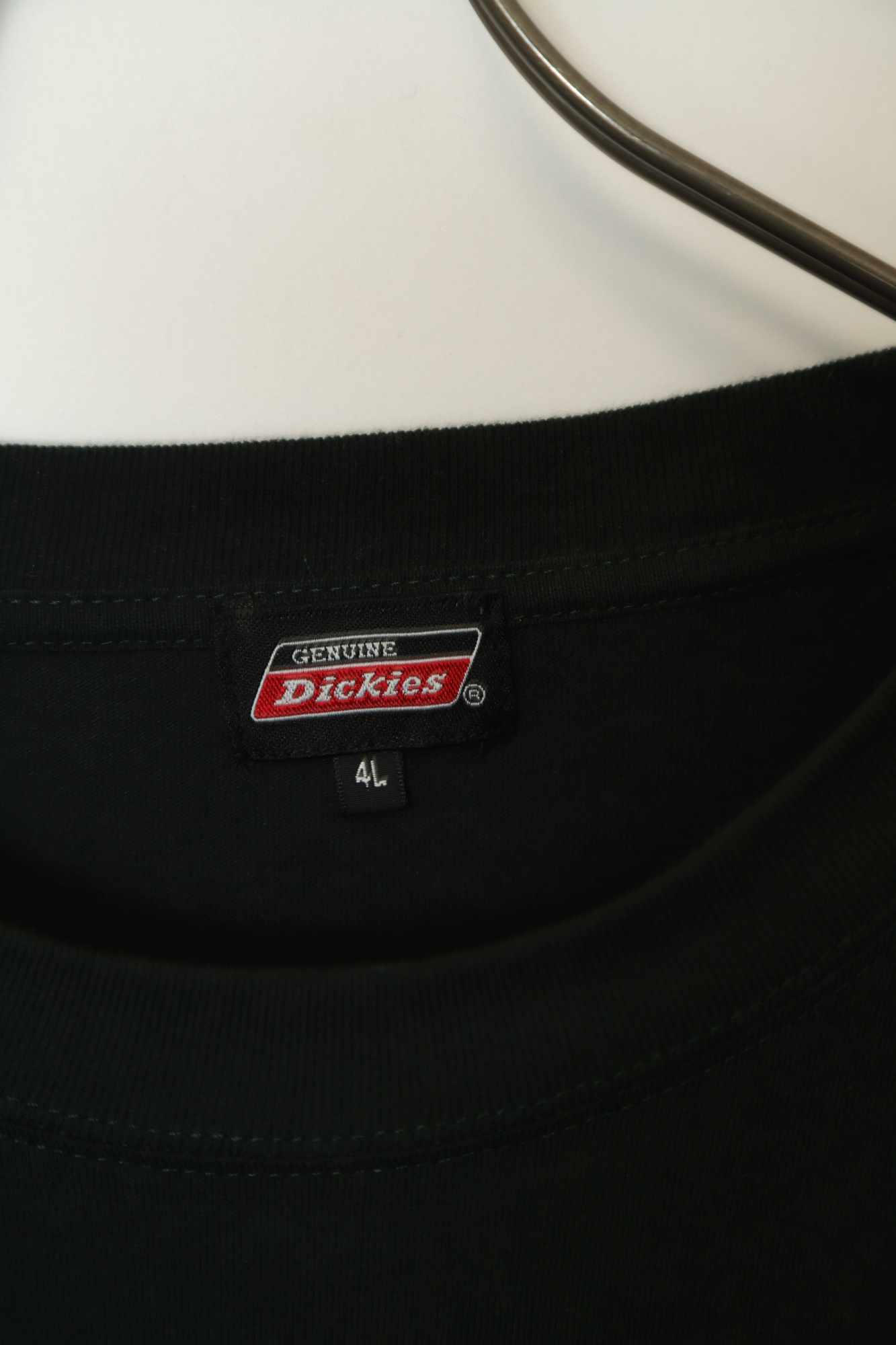 USED DICKIES PRINTED LONG SLEEVE T-SHIRT/4L - 画像 (3)