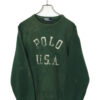 90'S POLO RALPH LAUREN LOGO SWEAT SHIRT/M