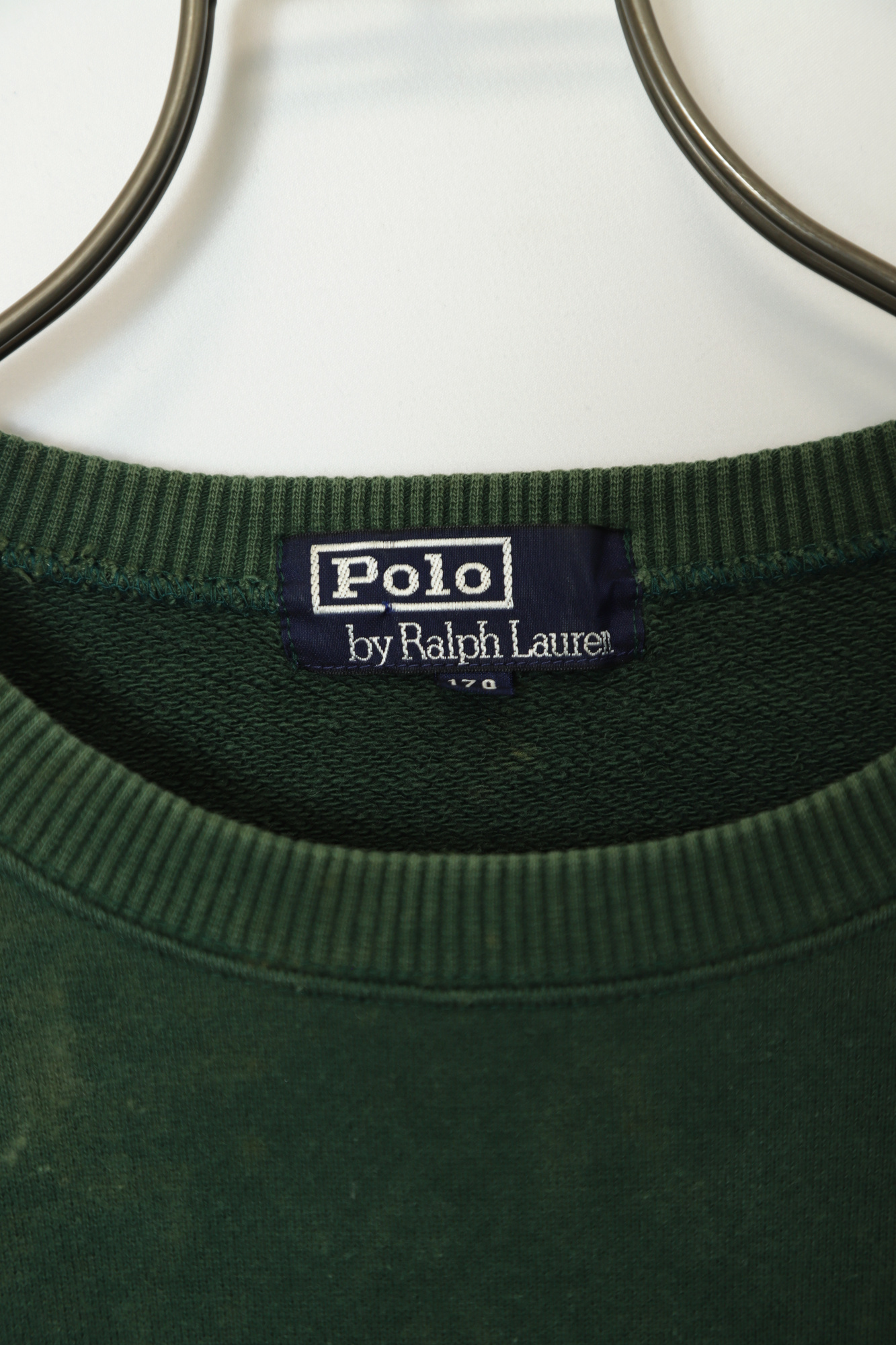 90'S POLO RALPH LAUREN LOGO SWEAT SHIRT/M - 画像 (3)