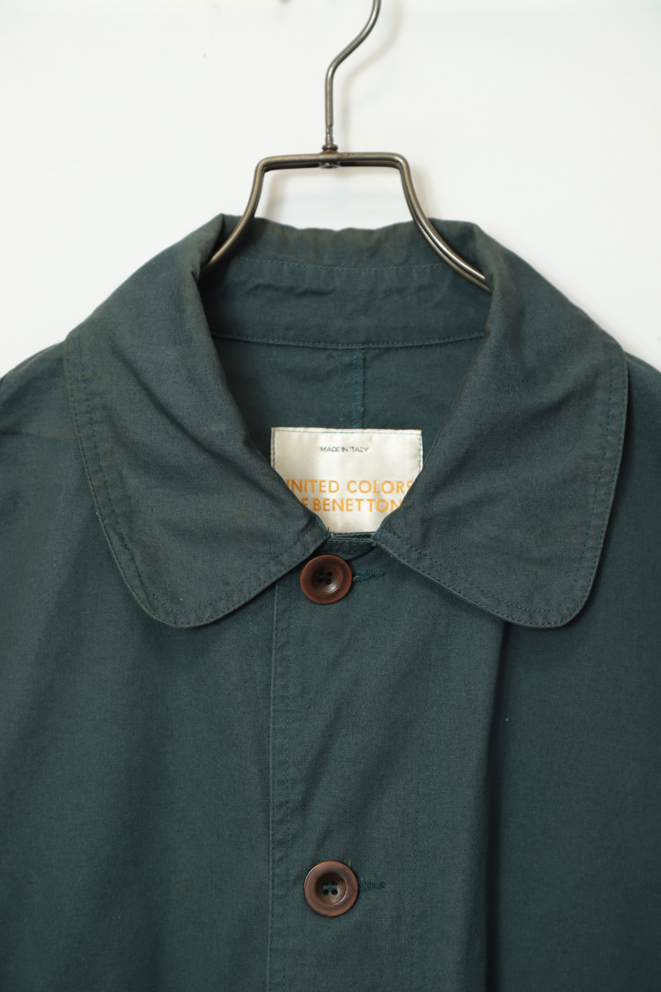 Alternative view of USED BENETTON COTTON COVERALL JACKET/XL