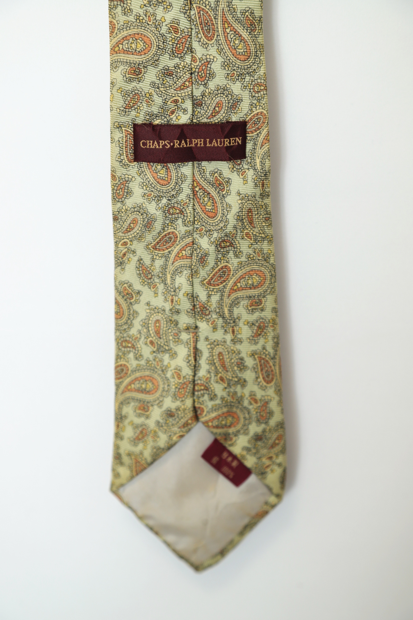 USED RALPH LAUREN PRINT NECKTIE/F - 画像 (5)