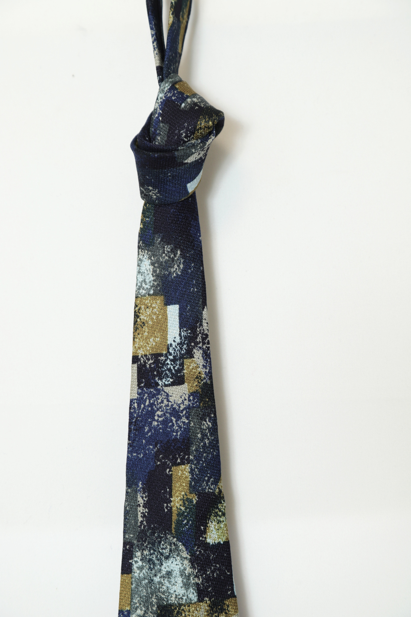 USED PRINTED PATTERN SILK NECKTIE/F - 画像 (3)
