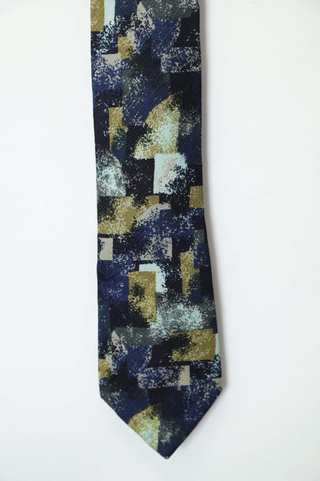 USED PRINTED PATTERN SILK NECKTIE/F - 画像 (4)