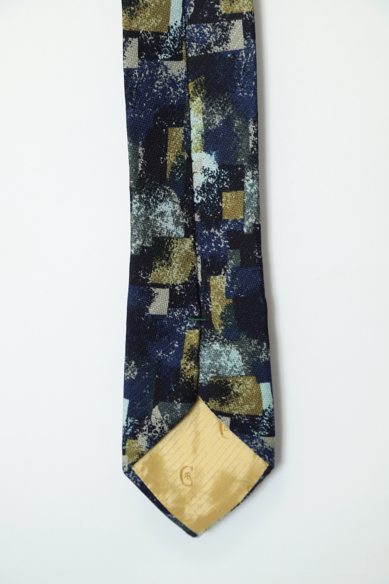 USED PRINTED PATTERN SILK NECKTIE/F - 画像 (5)