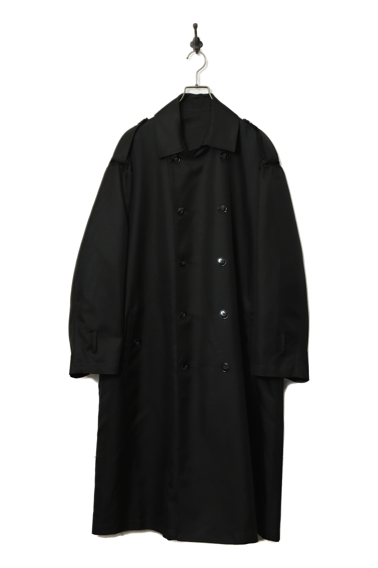 VINTAGE CONVERTIBLE COLLAR COAT/L