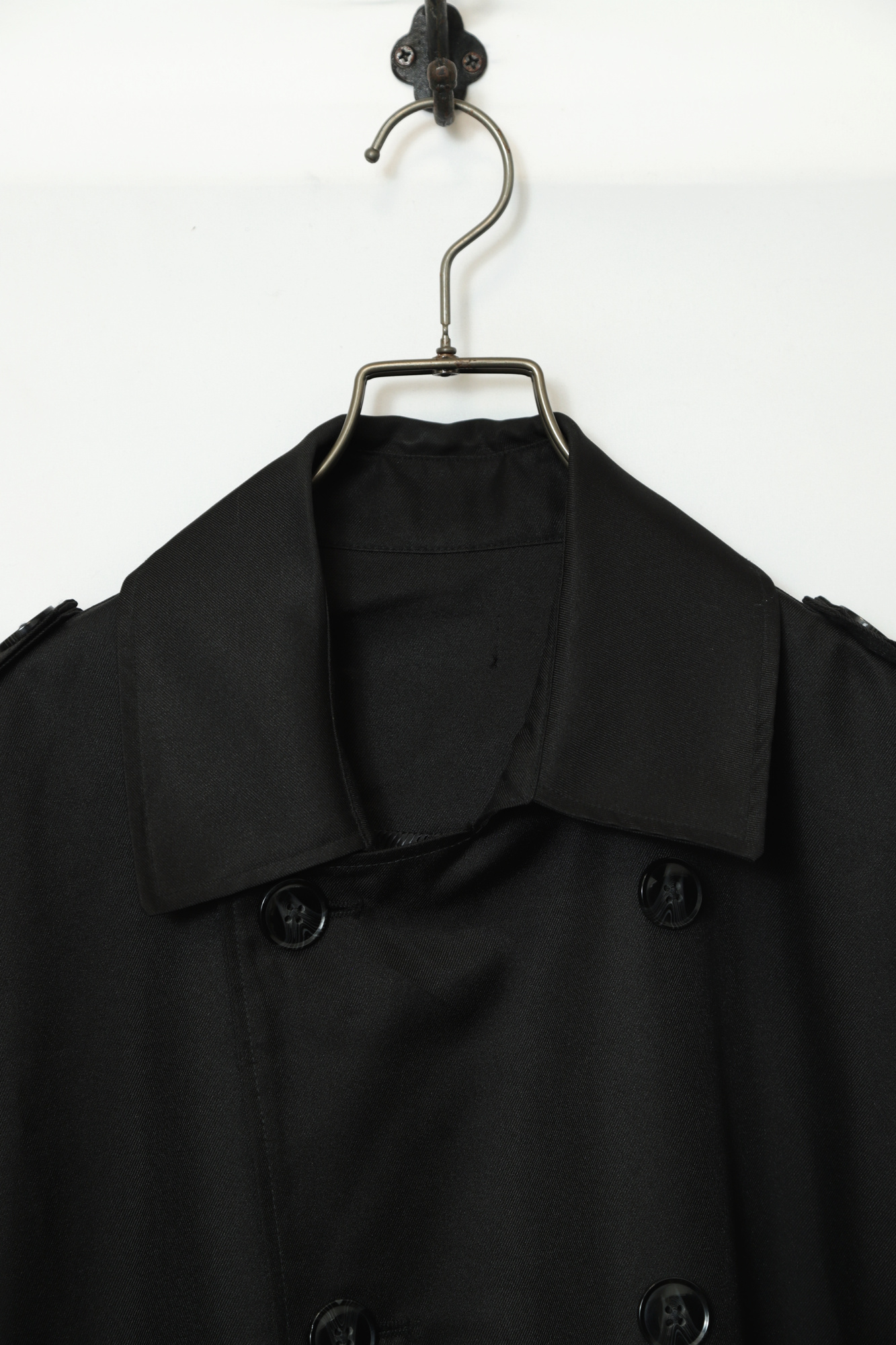 Alternative view of VINTAGE CONVERTIBLE COLLAR COAT/L