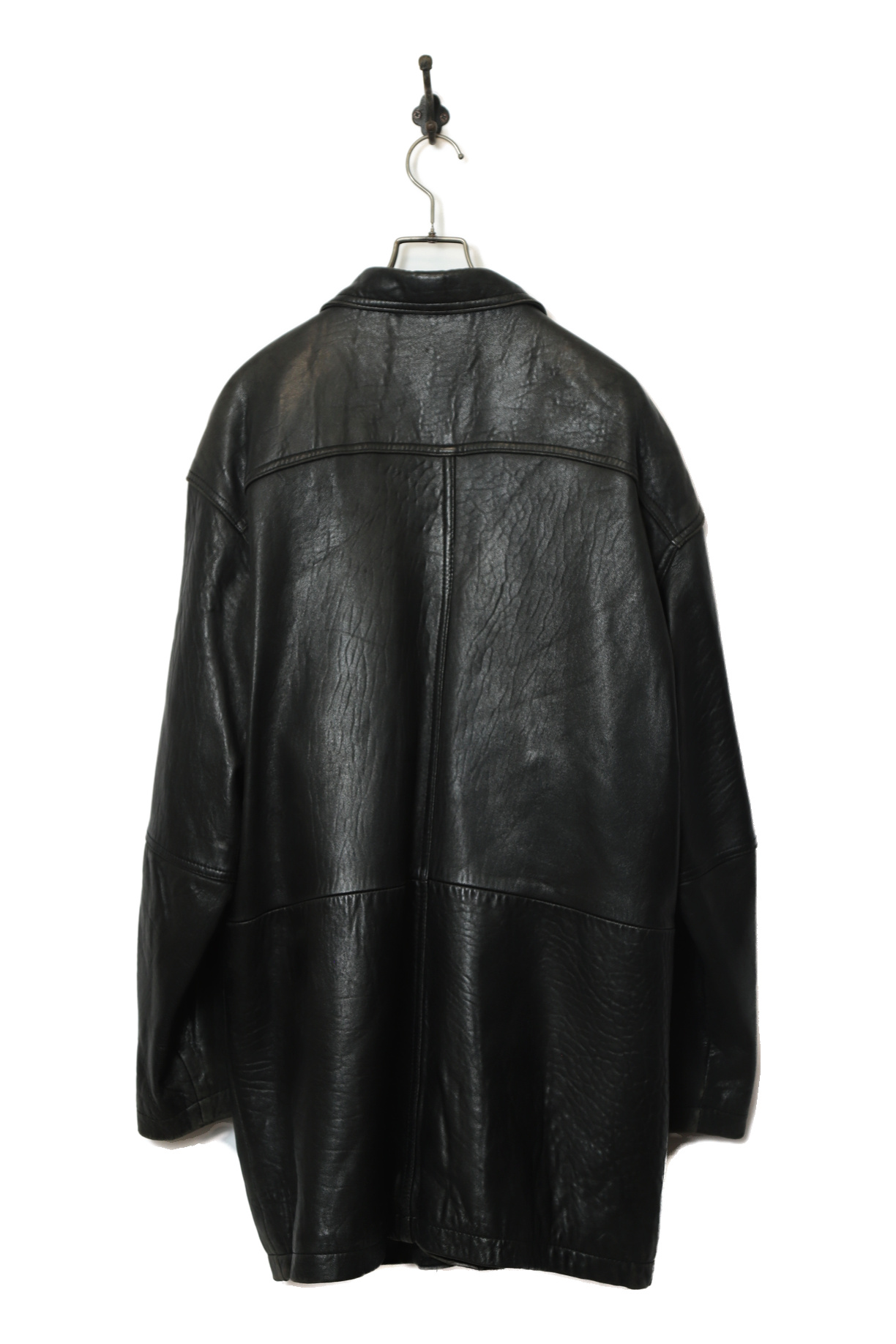 VINTAGE COVERALL LEATHER JACKET/XL - 画像 (7)