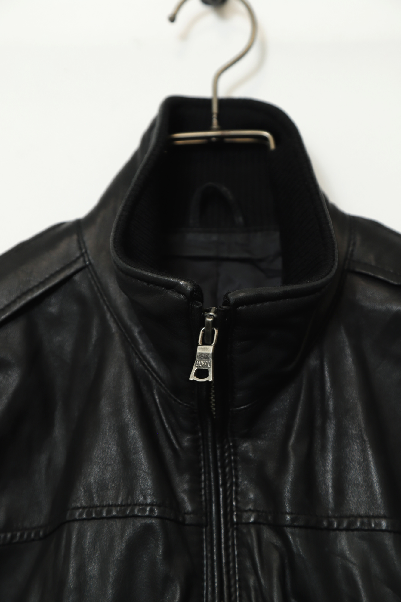 Alternative view of VINTAGE LEATHER BOMBER JACKET/M