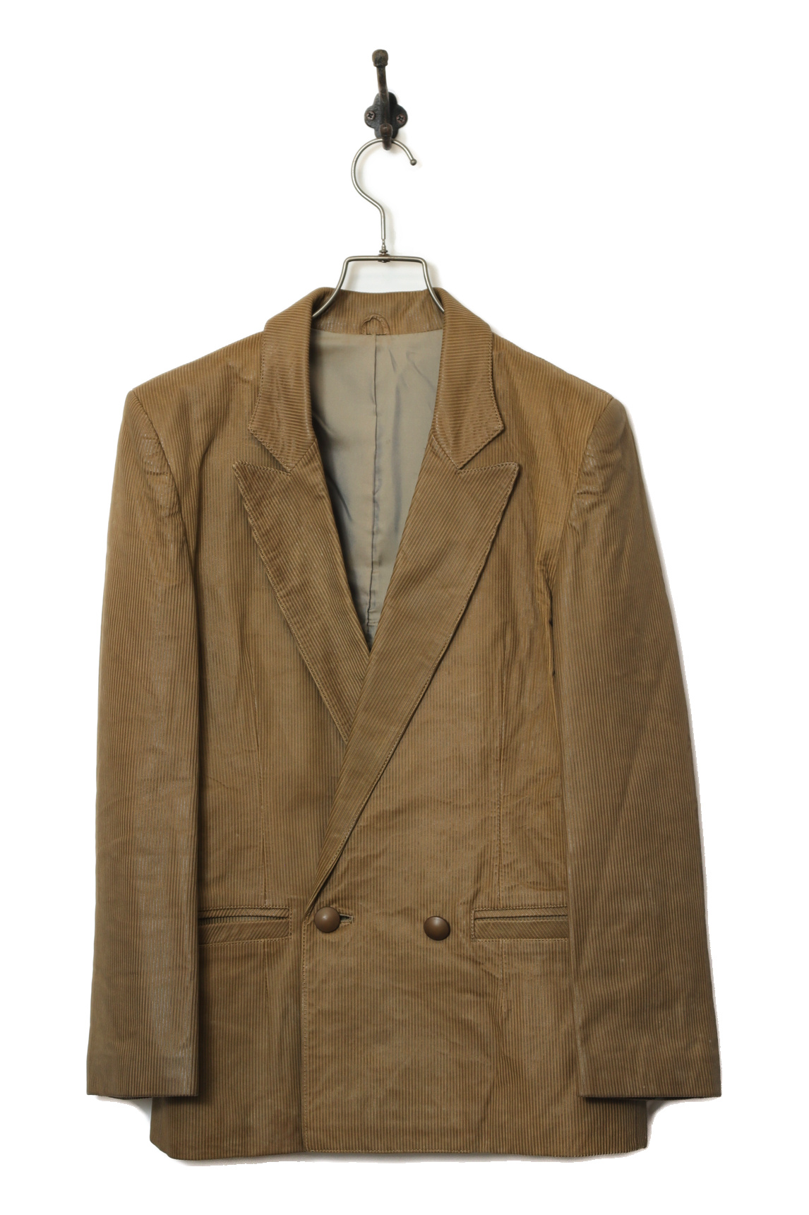 VINTAGE TAILORED LEATHER JACKET/M