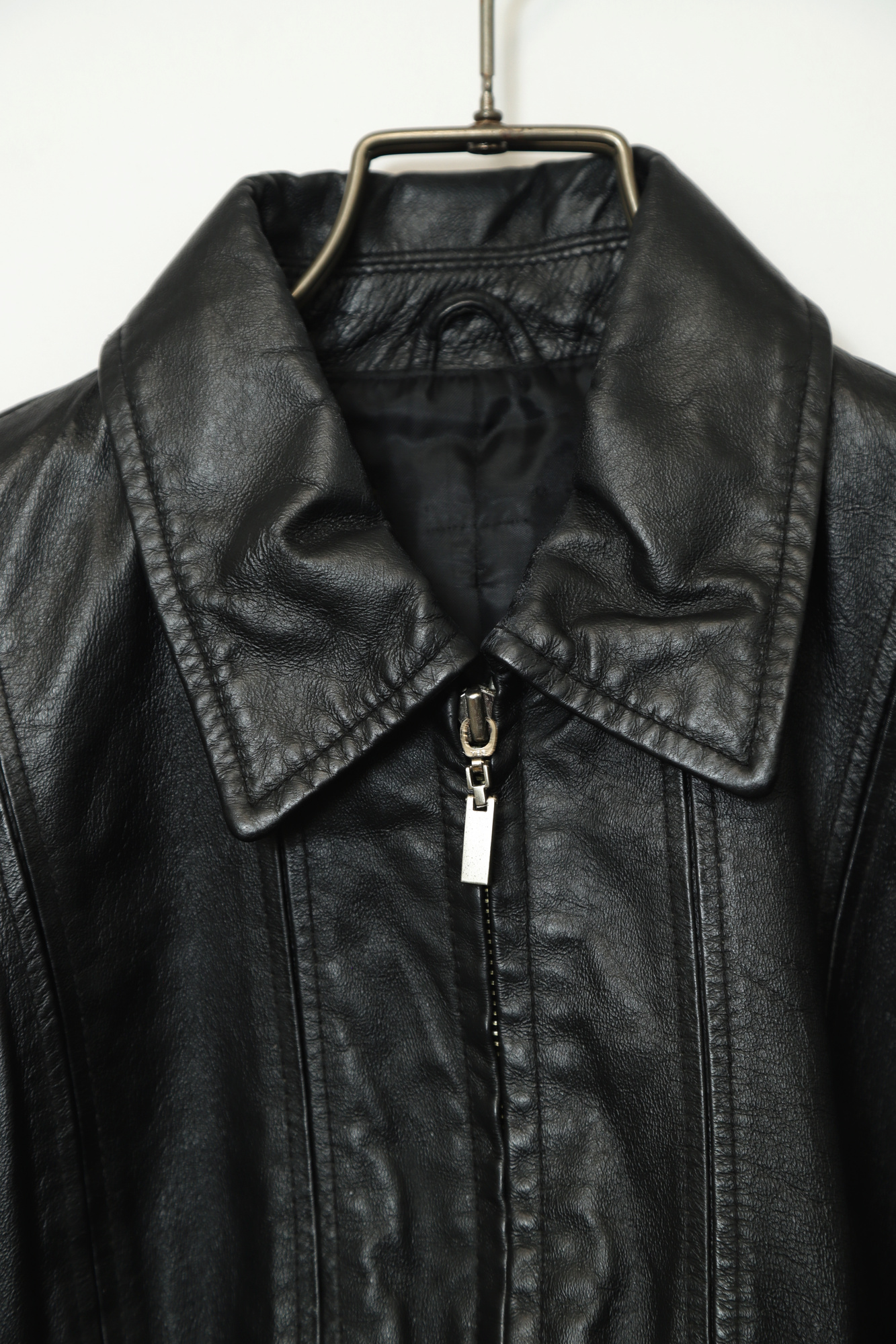Alternative view of VINTAGE SHORT LEATHER JACKET/M