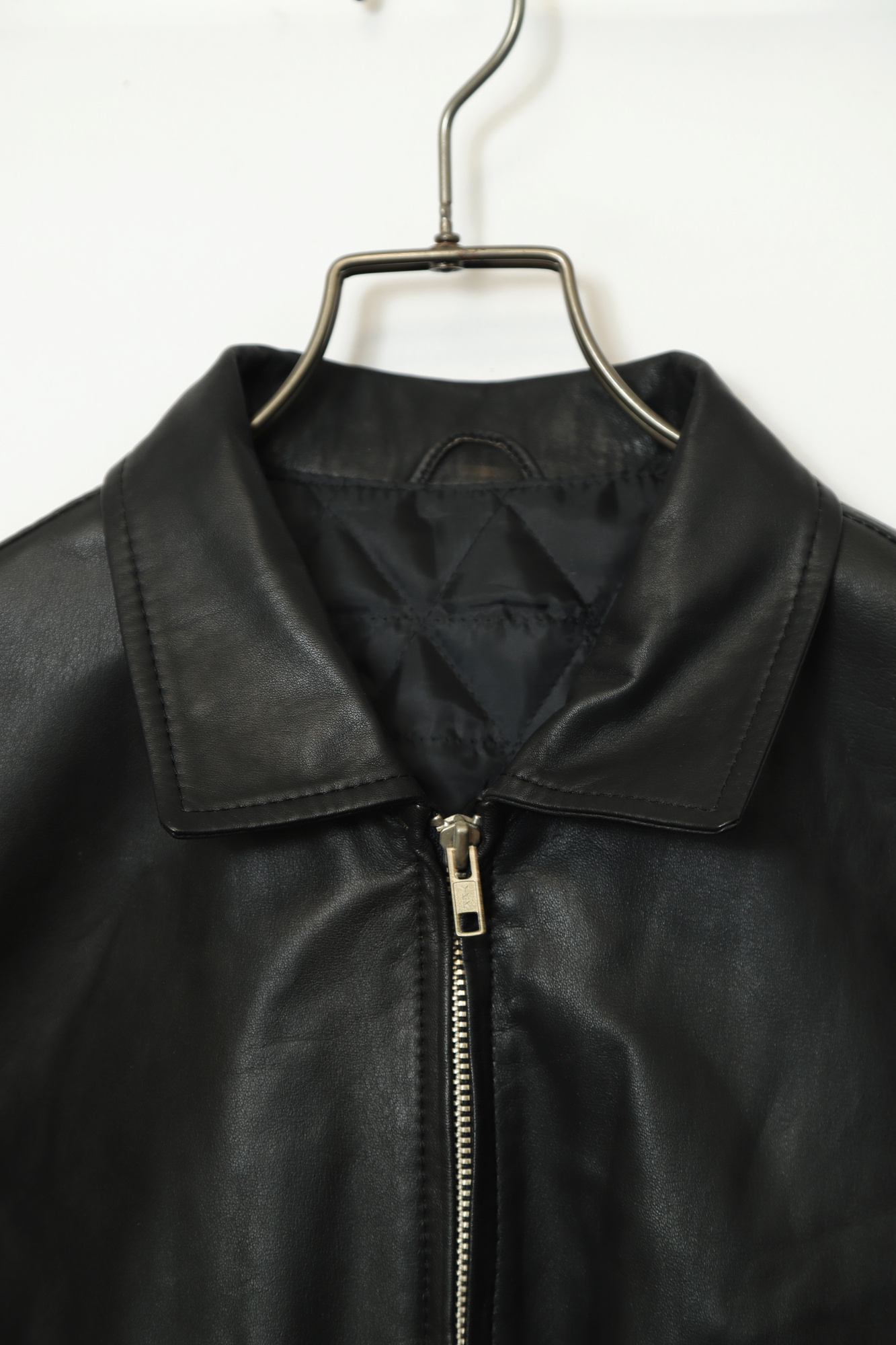 Alternative view of VINTAGE LEATHER BOMBER JACKET/M
