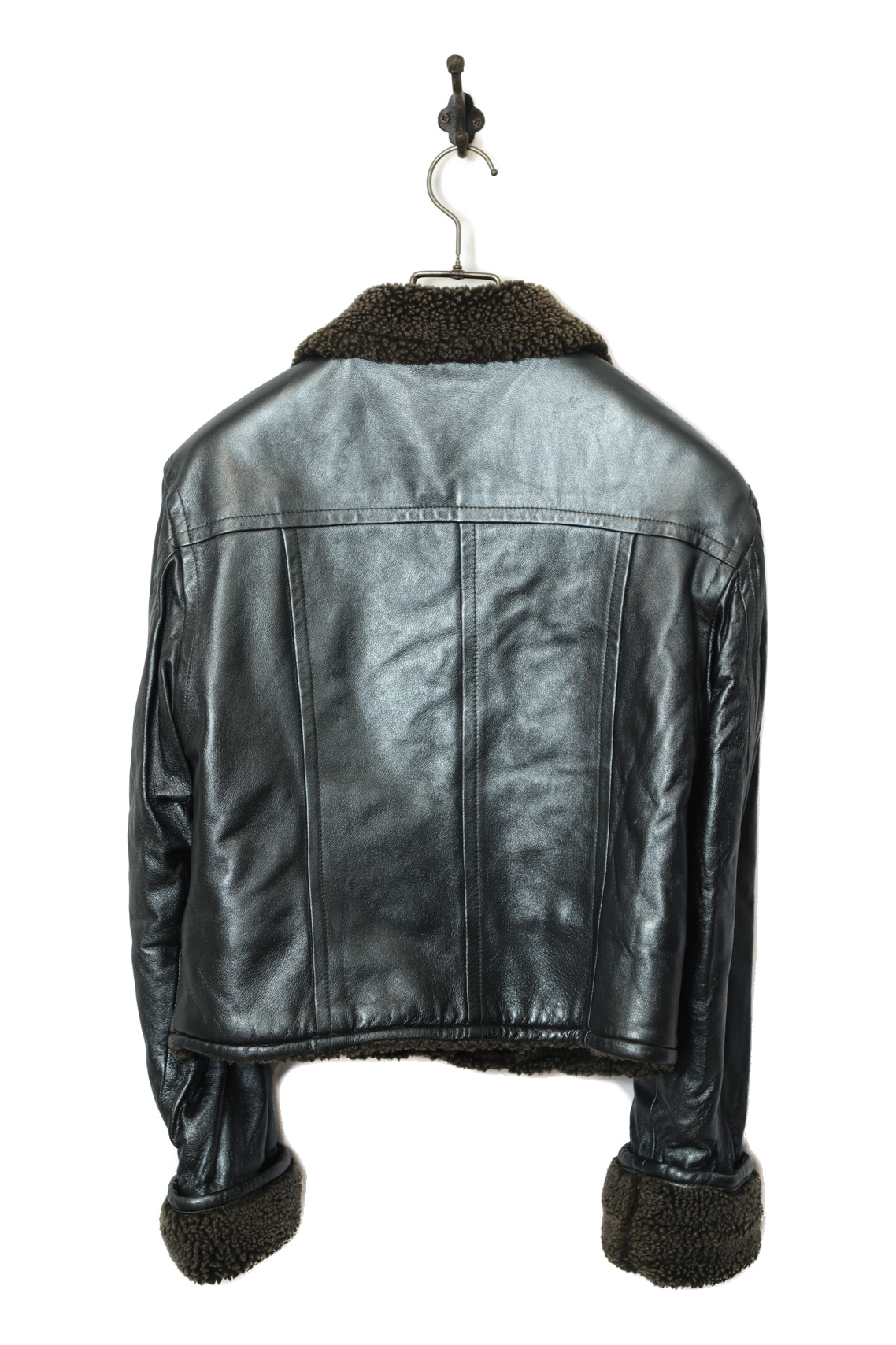 VINTAGE BOA LEATHER JACKET/M - 画像 (5)