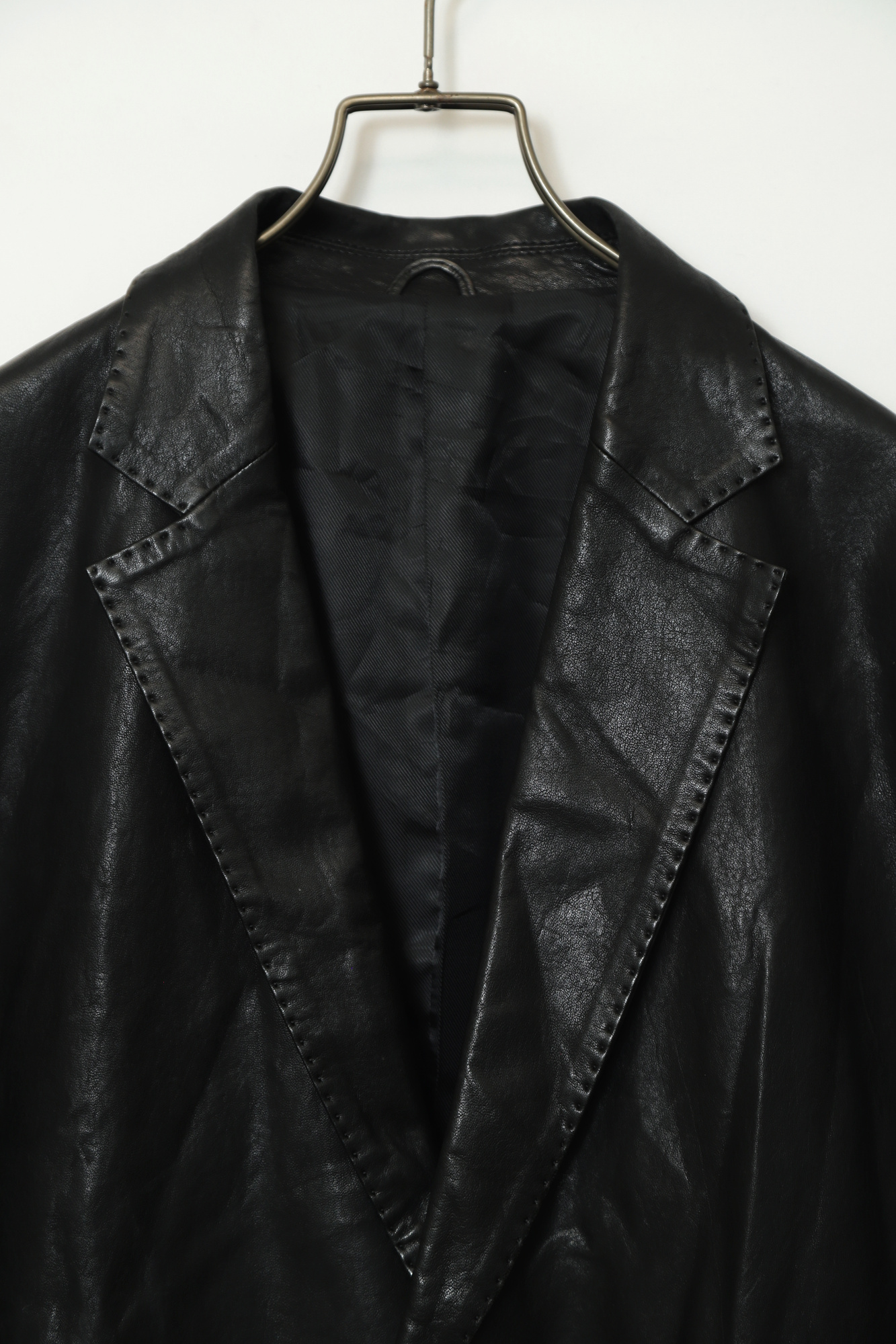 Alternative view of VINTAGE TAILORED LEATHER JACKET/L