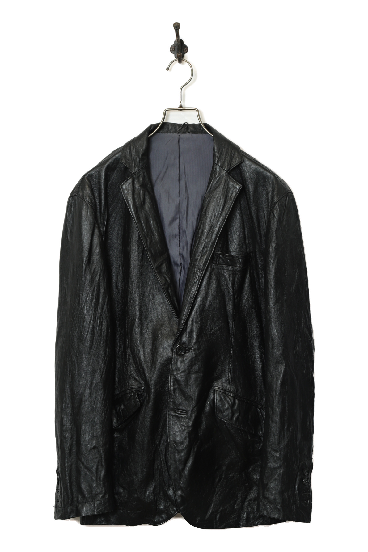 VINTAGE TAILORED LEATHER JACKET/M