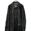 VINTAGE COVERALL LEATHER JACKET/L