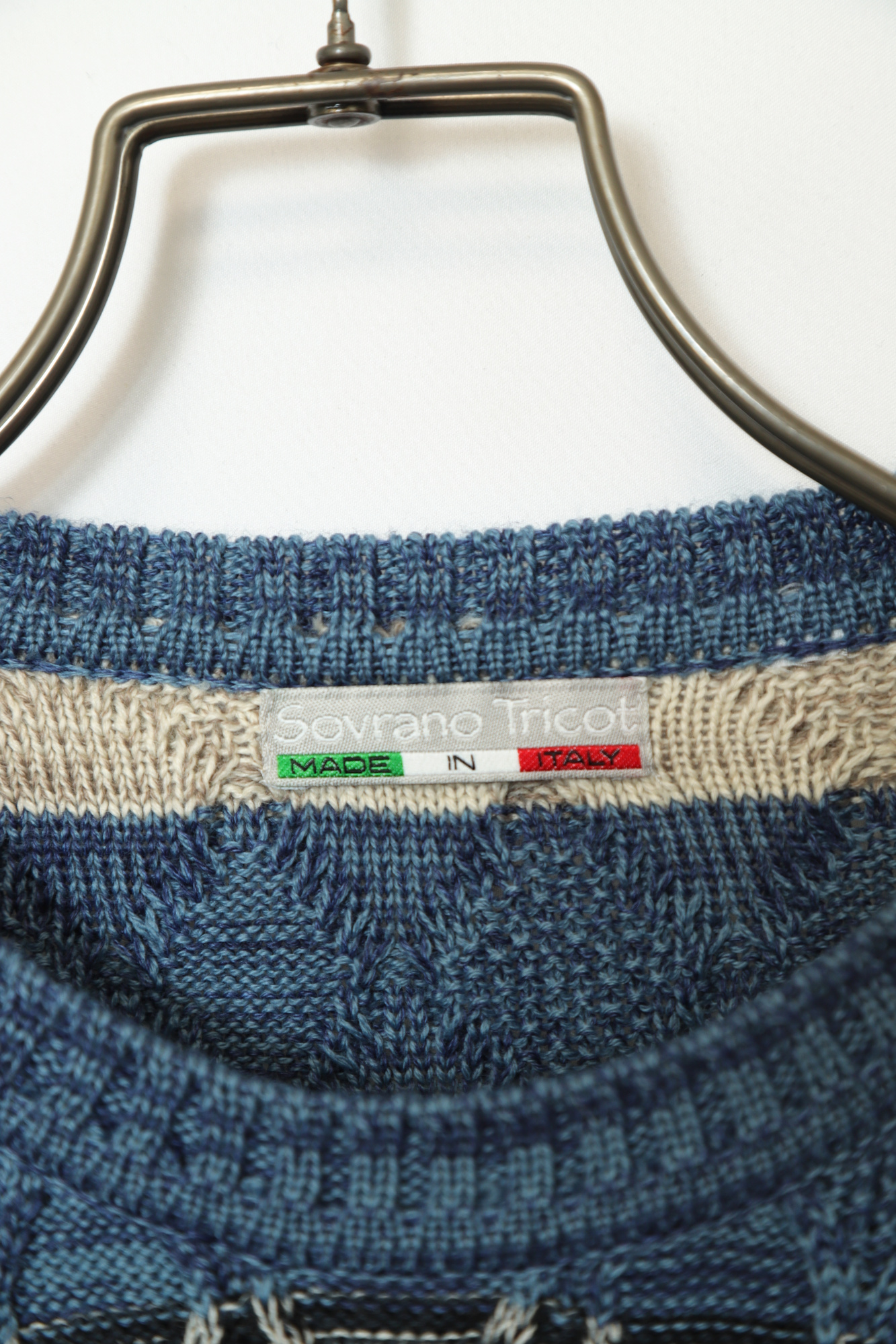 VINTAGE DESIGN KNIT SWEATER/L - 画像 (3)