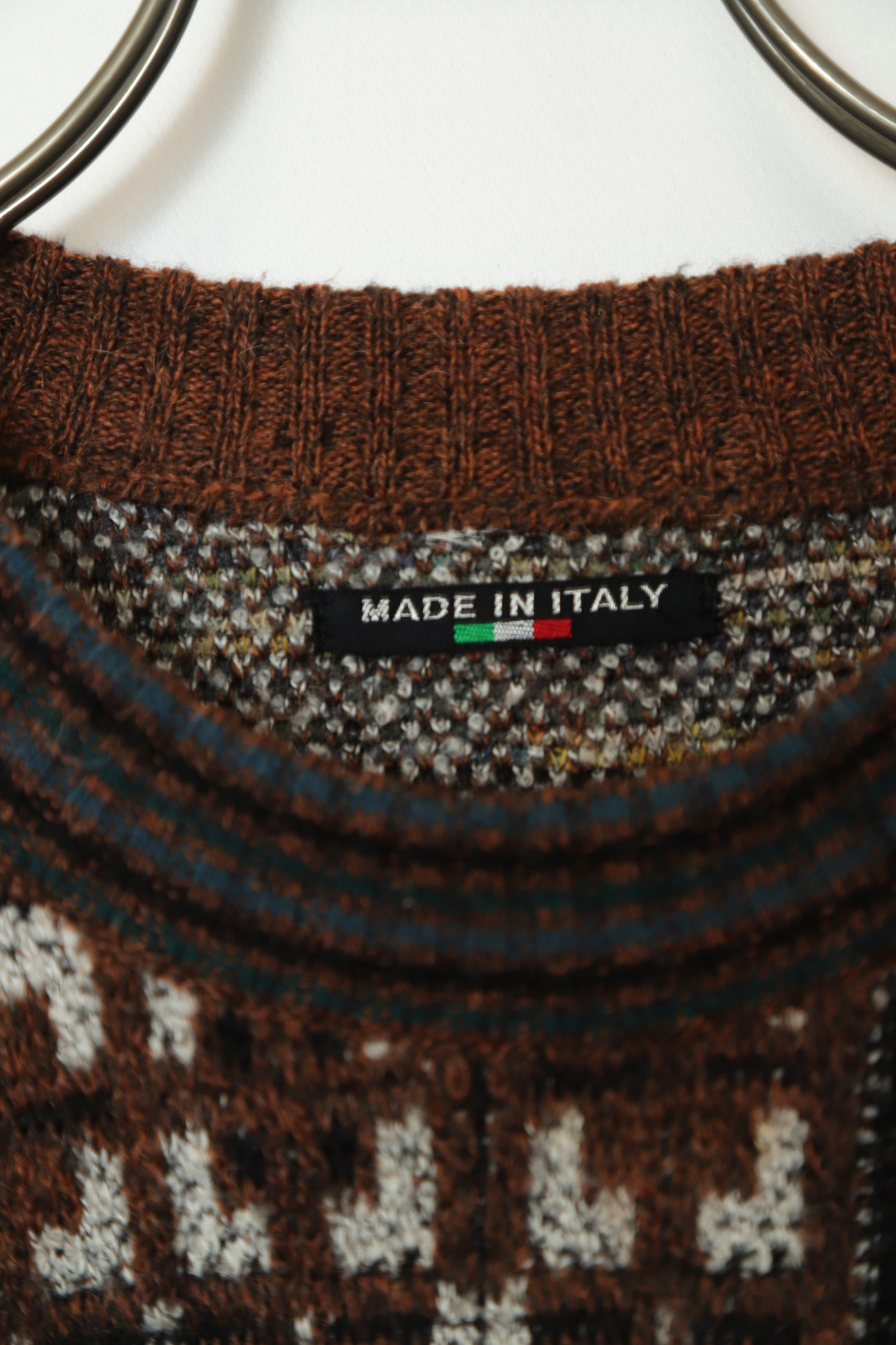 VINTAGE DESIGN KNIT SWEATER/L - 画像 (3)