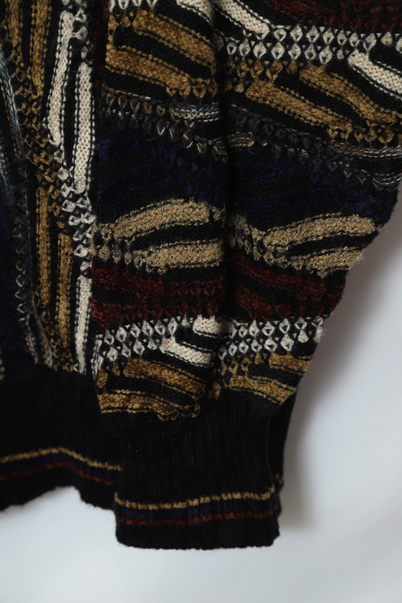 VINTAGE 3D KNITTED SWEATER/L - 画像 (4)