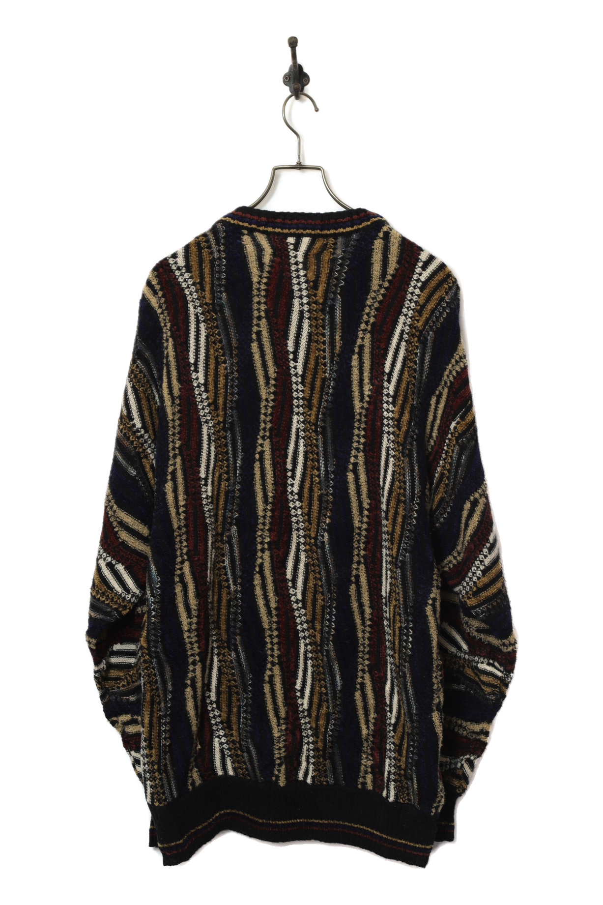 VINTAGE 3D KNITTED SWEATER/L - 画像 (6)