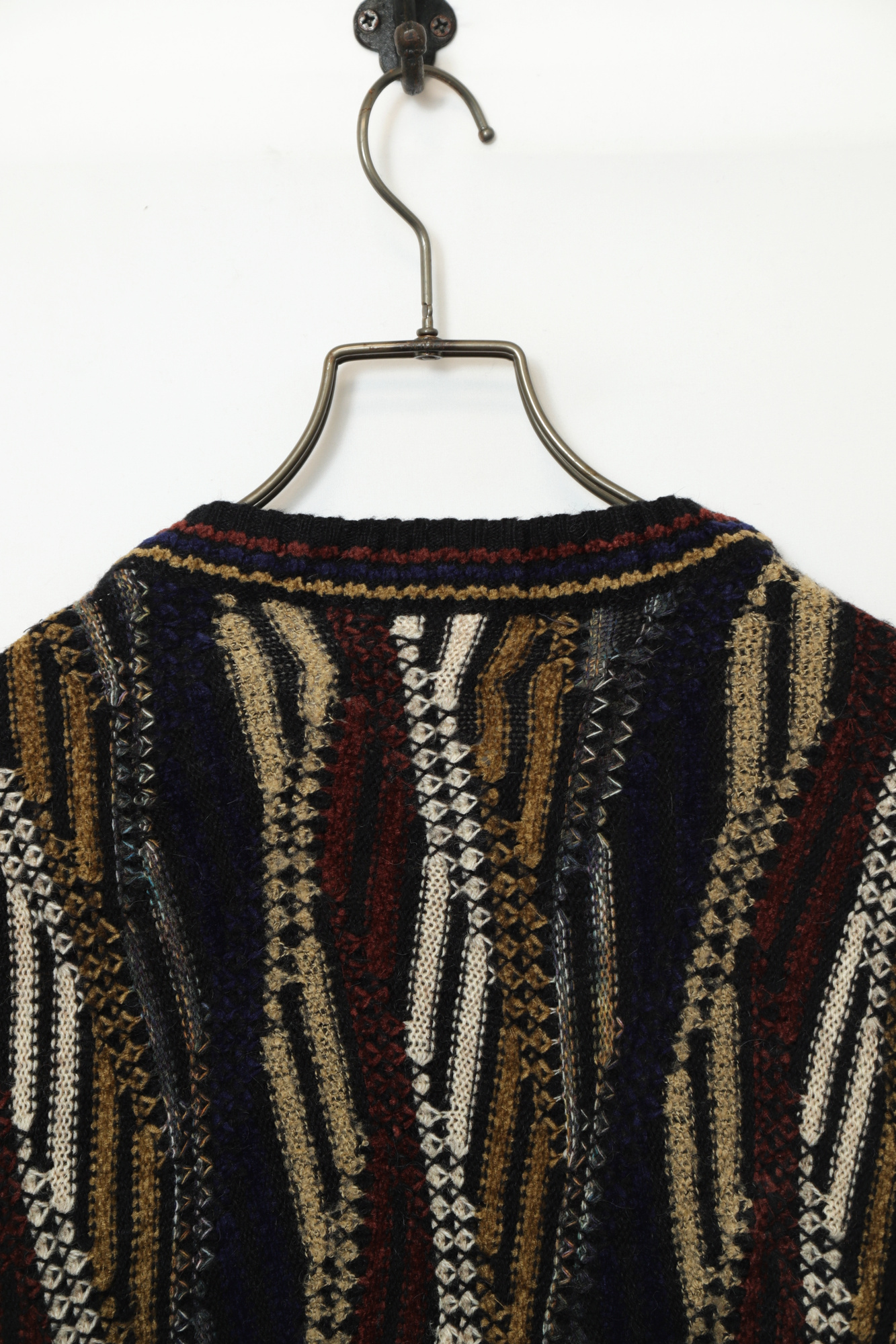 VINTAGE 3D KNITTED SWEATER/L - 画像 (7)