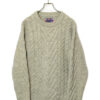 USED CABLE KNIT SWEATER/L