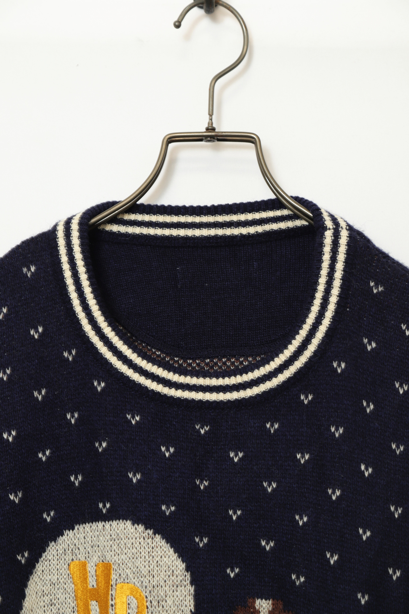 Alternative view of USED JAQUARD KNIT SWEATER/L