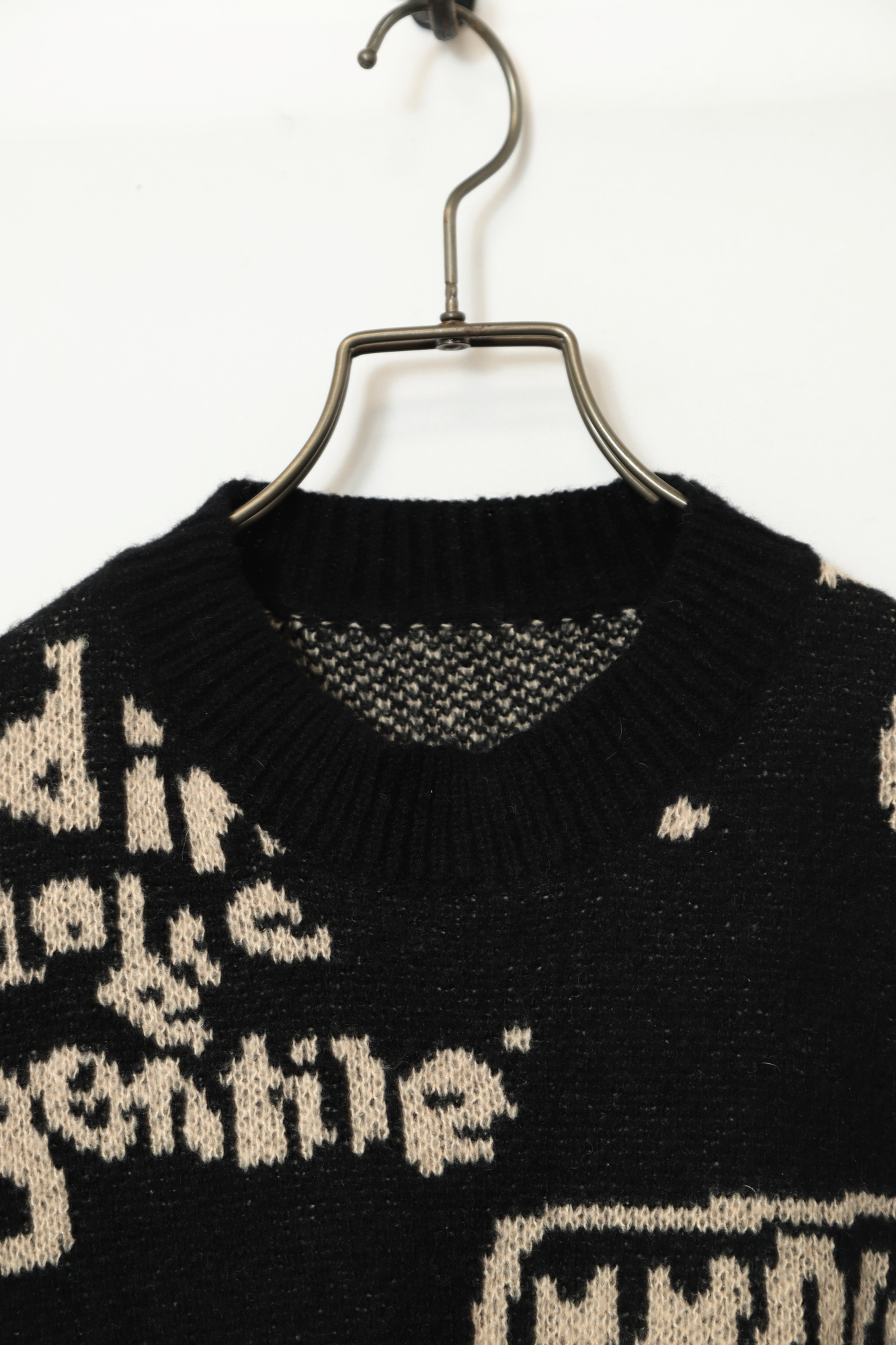 Alternative view of VINTAGE JAQUARD KNIT SWEATER/M