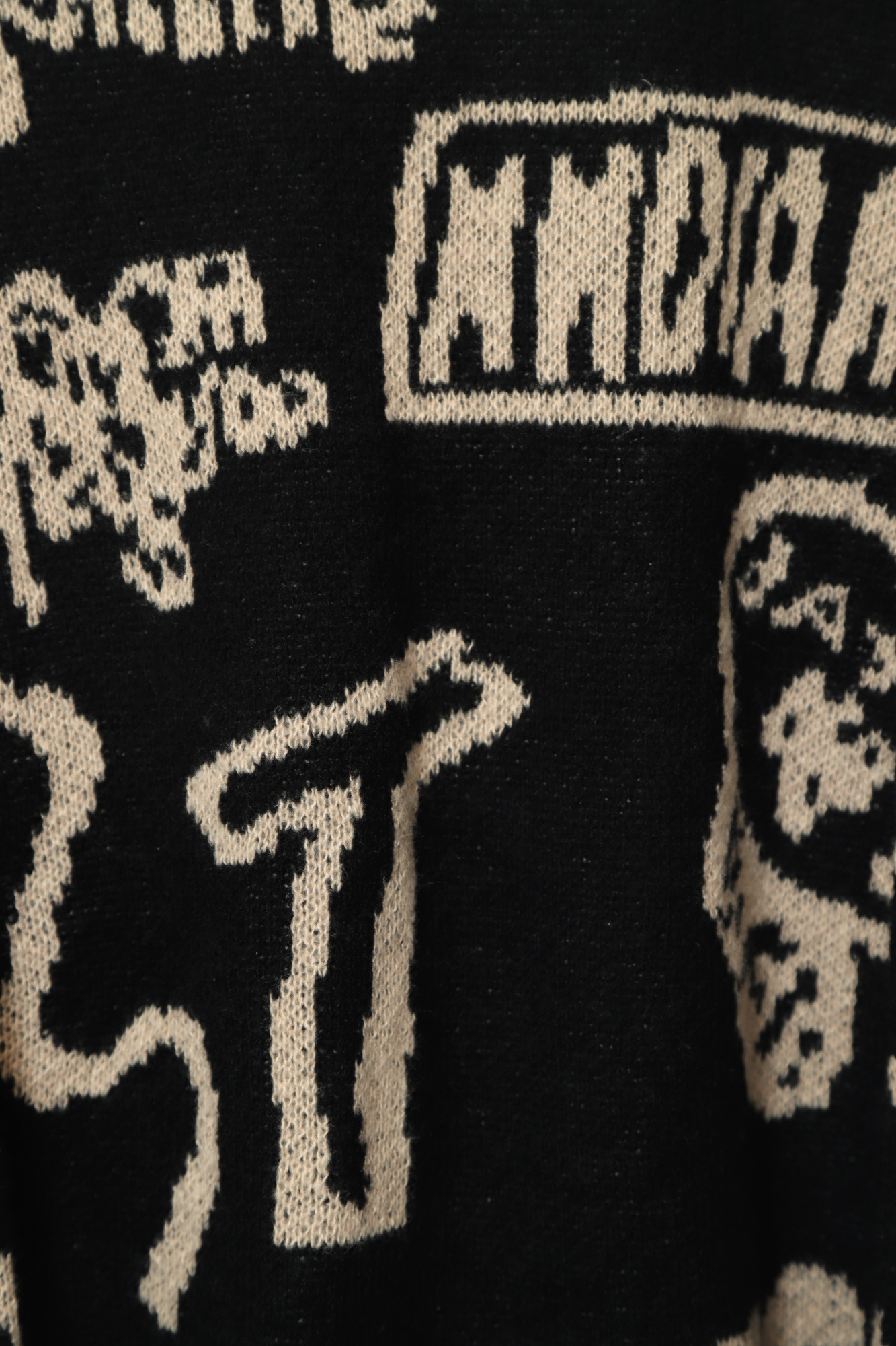 VINTAGE JAQUARD KNIT SWEATER/M - 画像 (3)