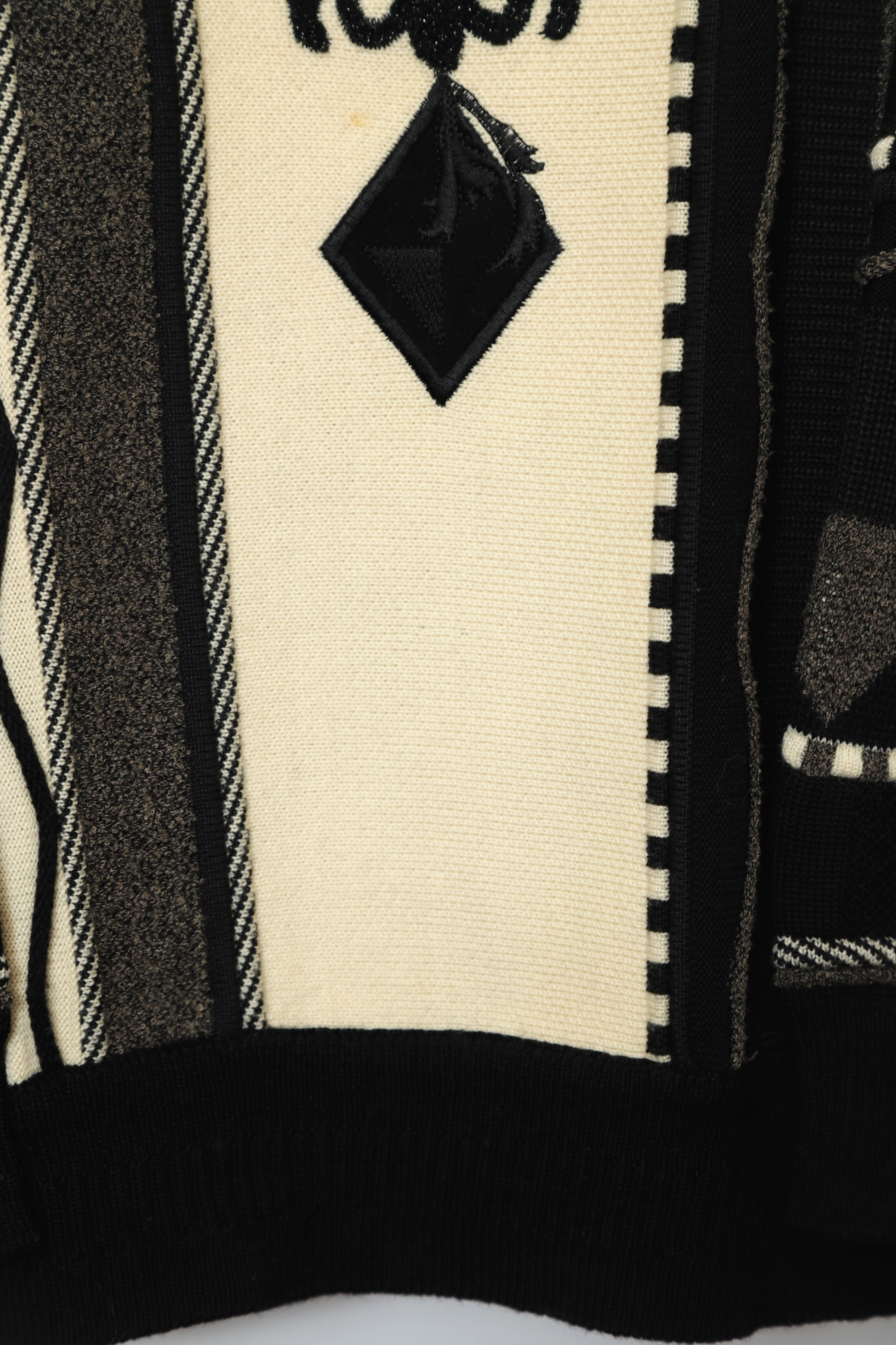 VINTAGE JAQUARD KNIT SWEATER/M - 画像 (5)