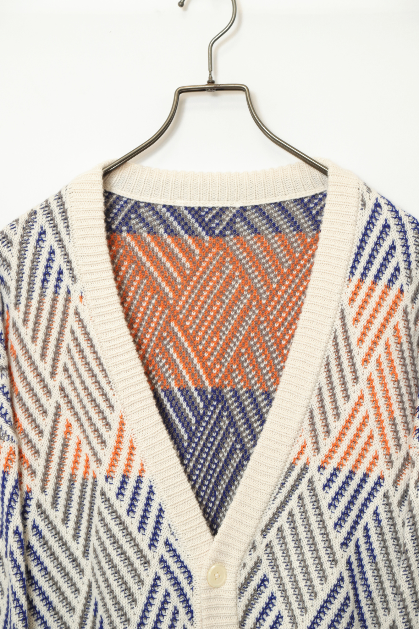 Alternative view of VINTAGE JAQUARD KNIT CARDIGAN/L