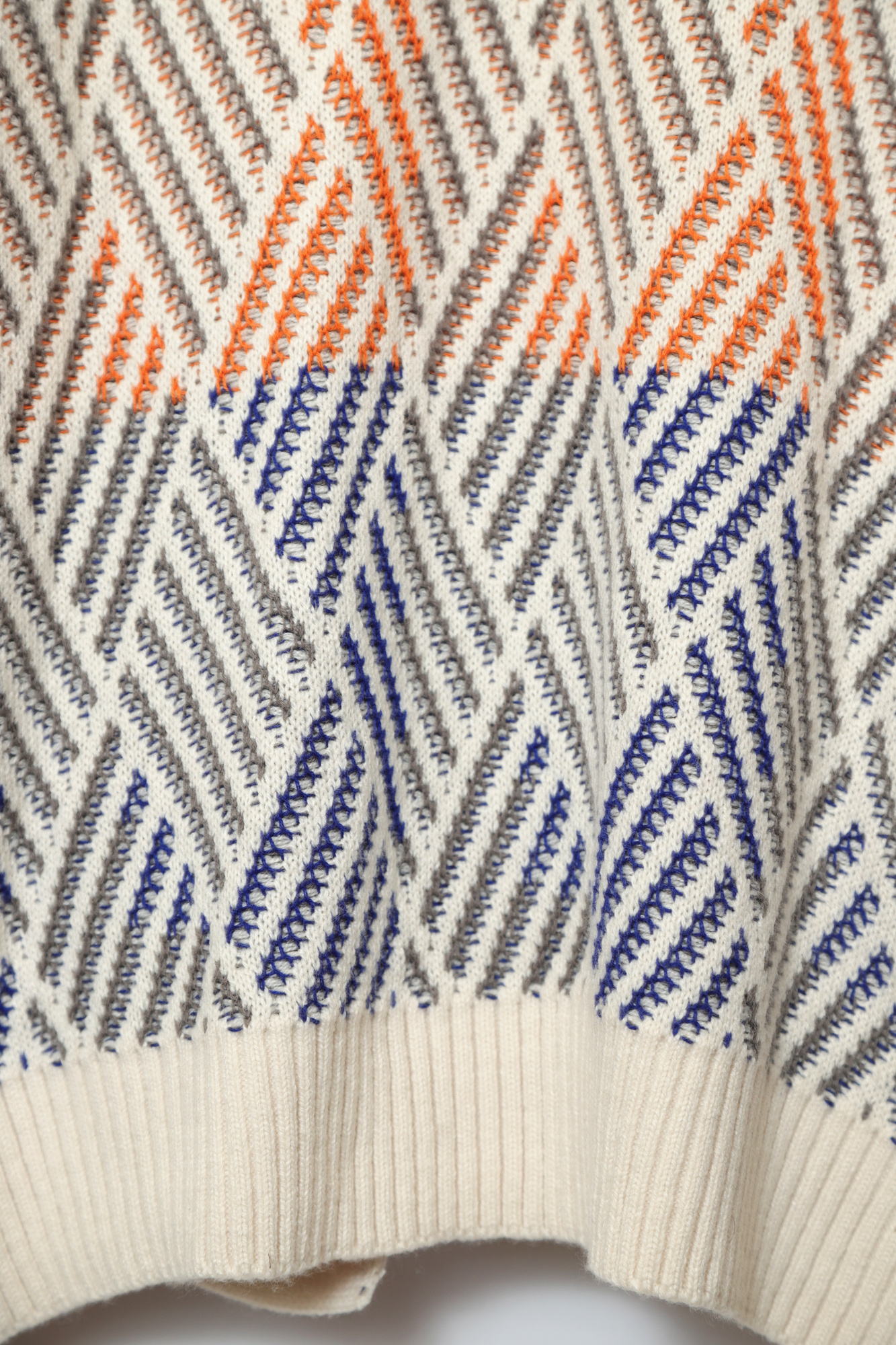 VINTAGE JAQUARD KNIT CARDIGAN/L - 画像 (8)