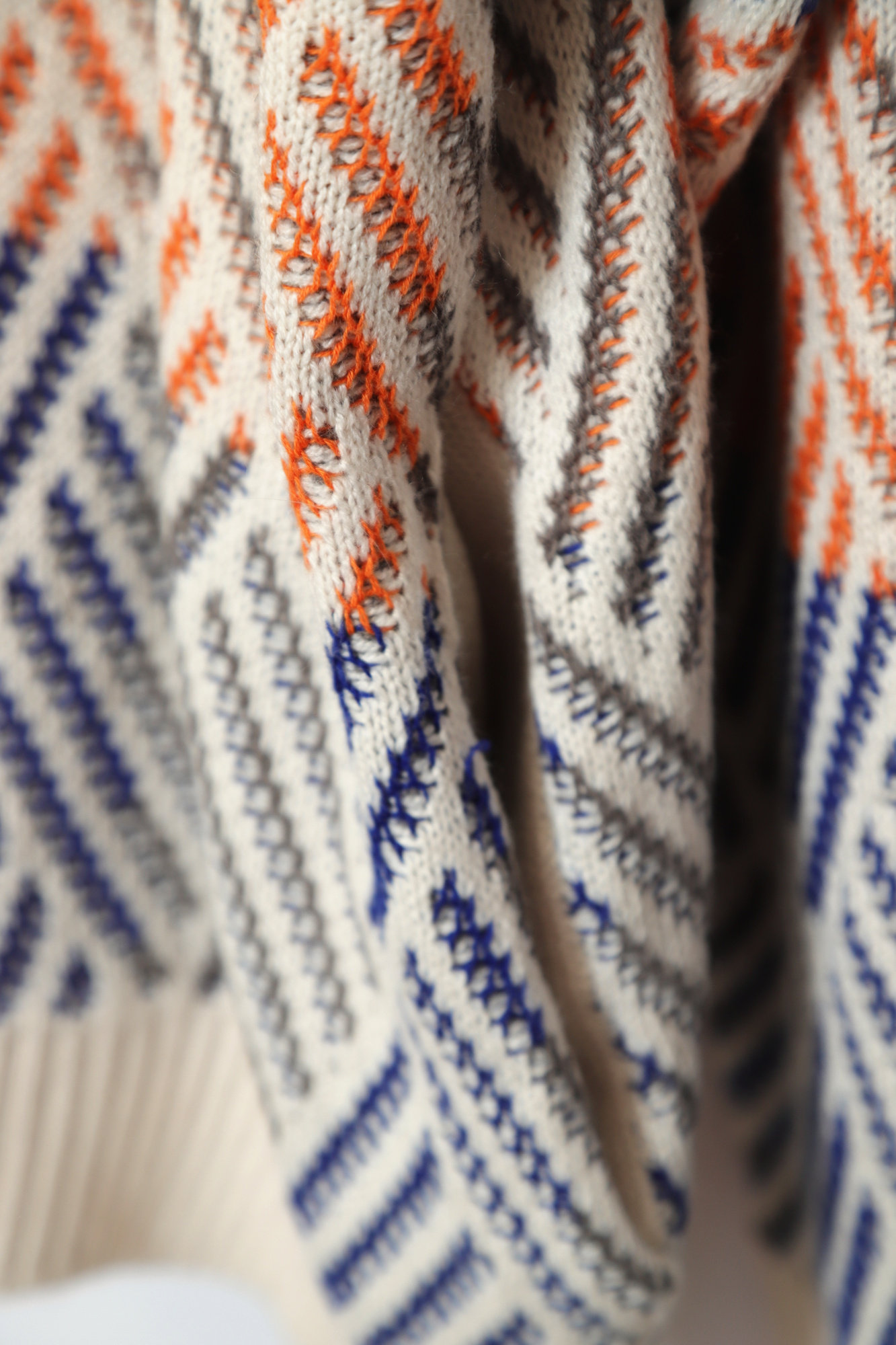 VINTAGE JAQUARD KNIT CARDIGAN/L - 画像 (9)