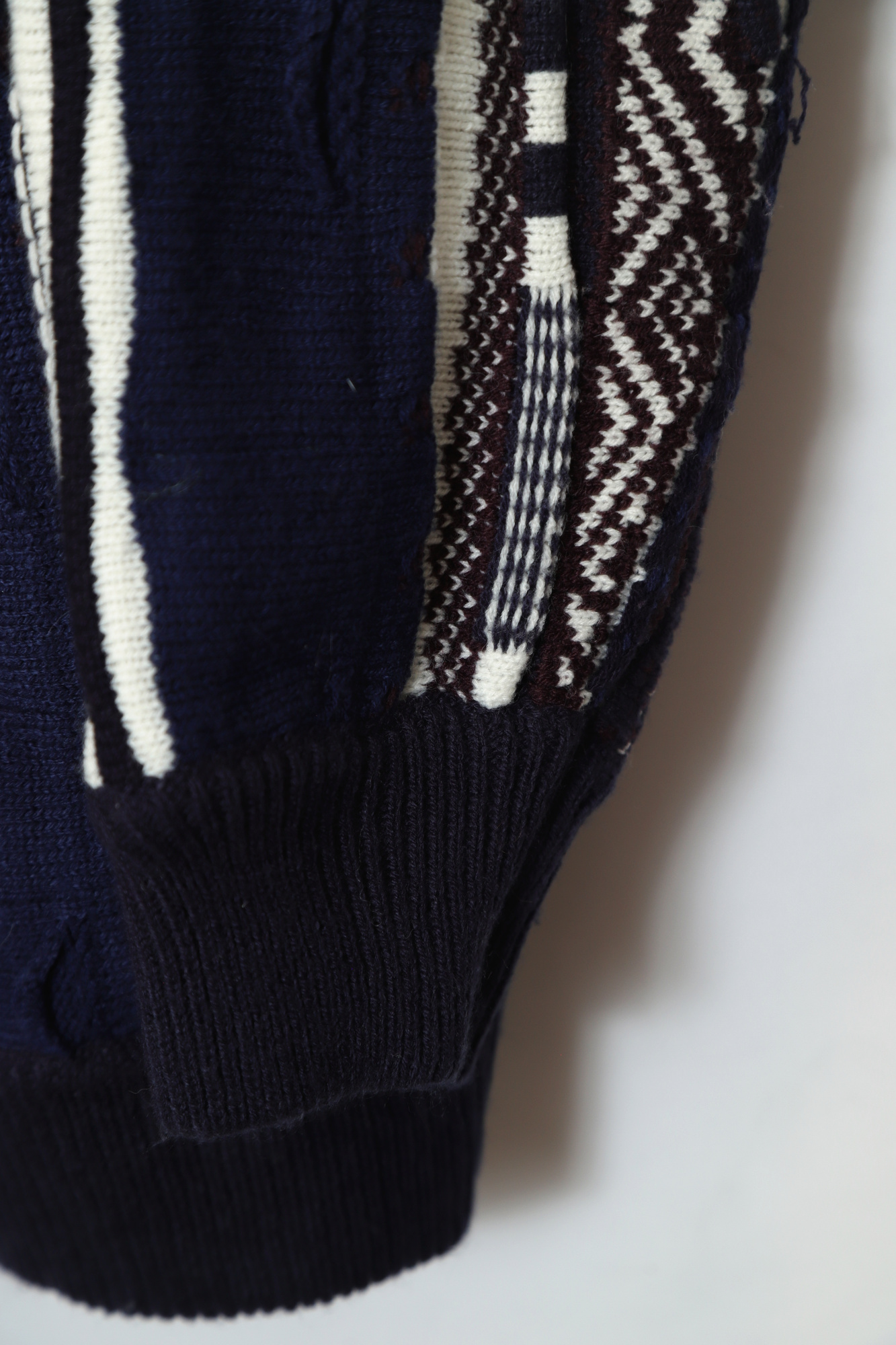 VINTAGE JAQUARD KNIT SWEATER/L - 画像 (3)