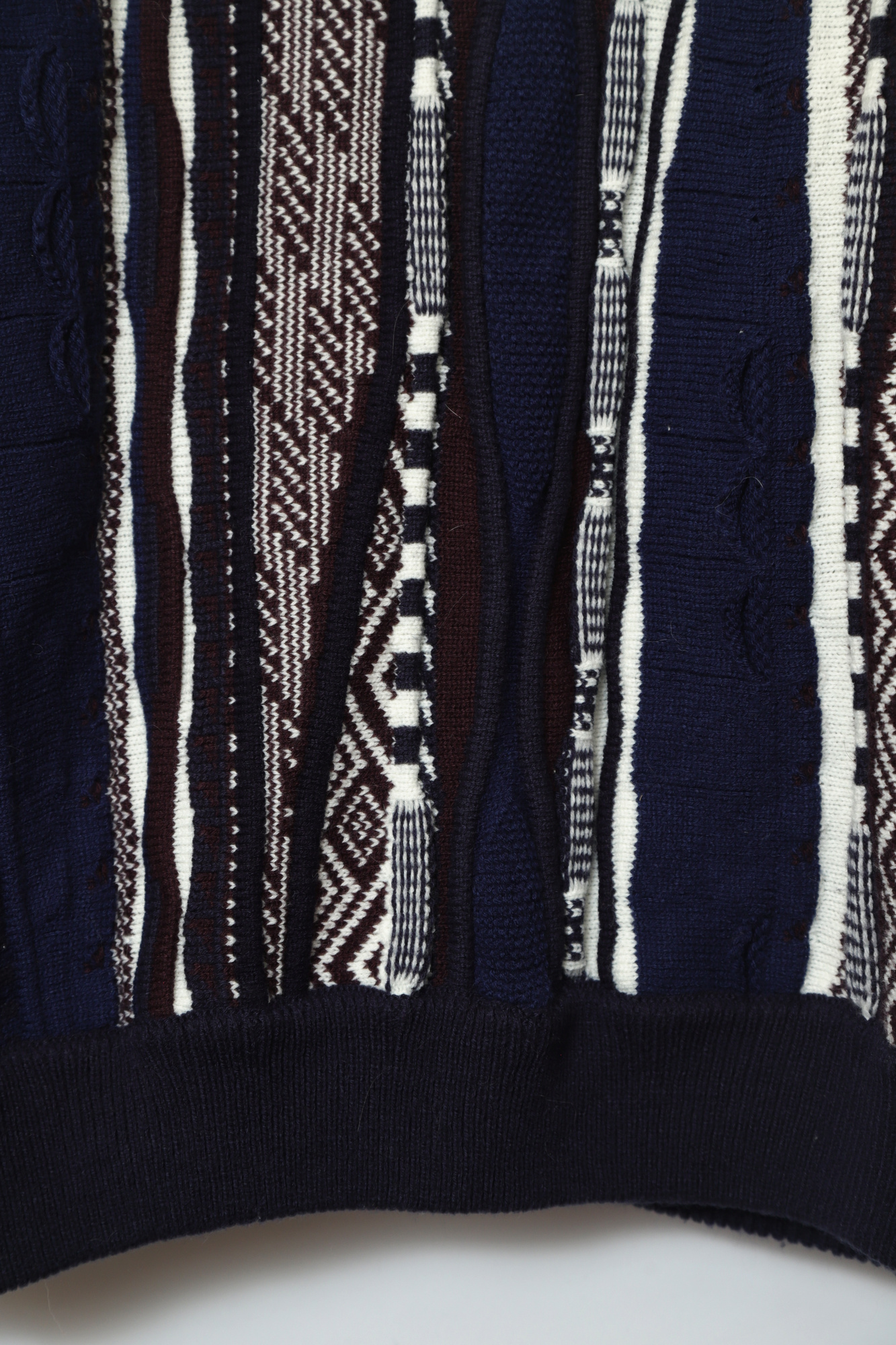 VINTAGE JAQUARD KNIT SWEATER/L - 画像 (7)